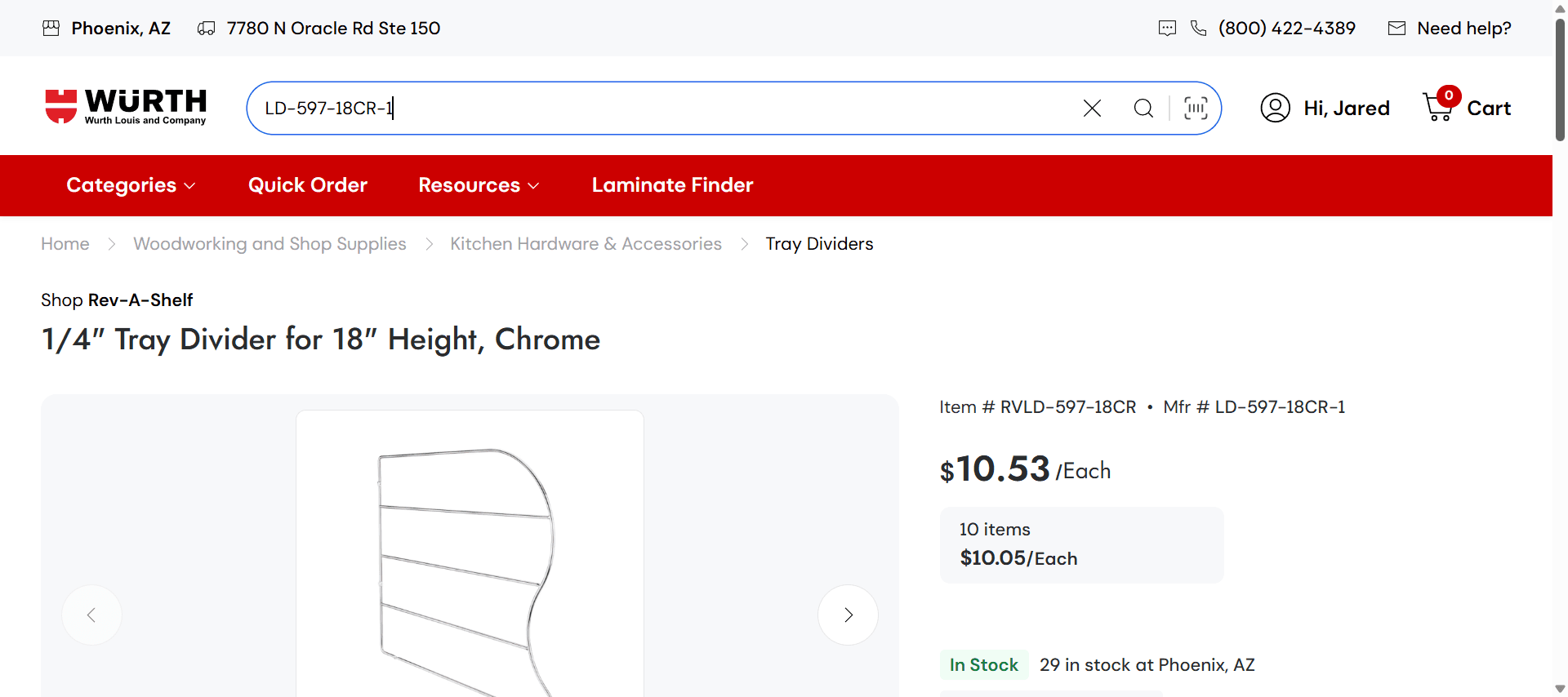 Step #11: Take note of the actual cost of the product