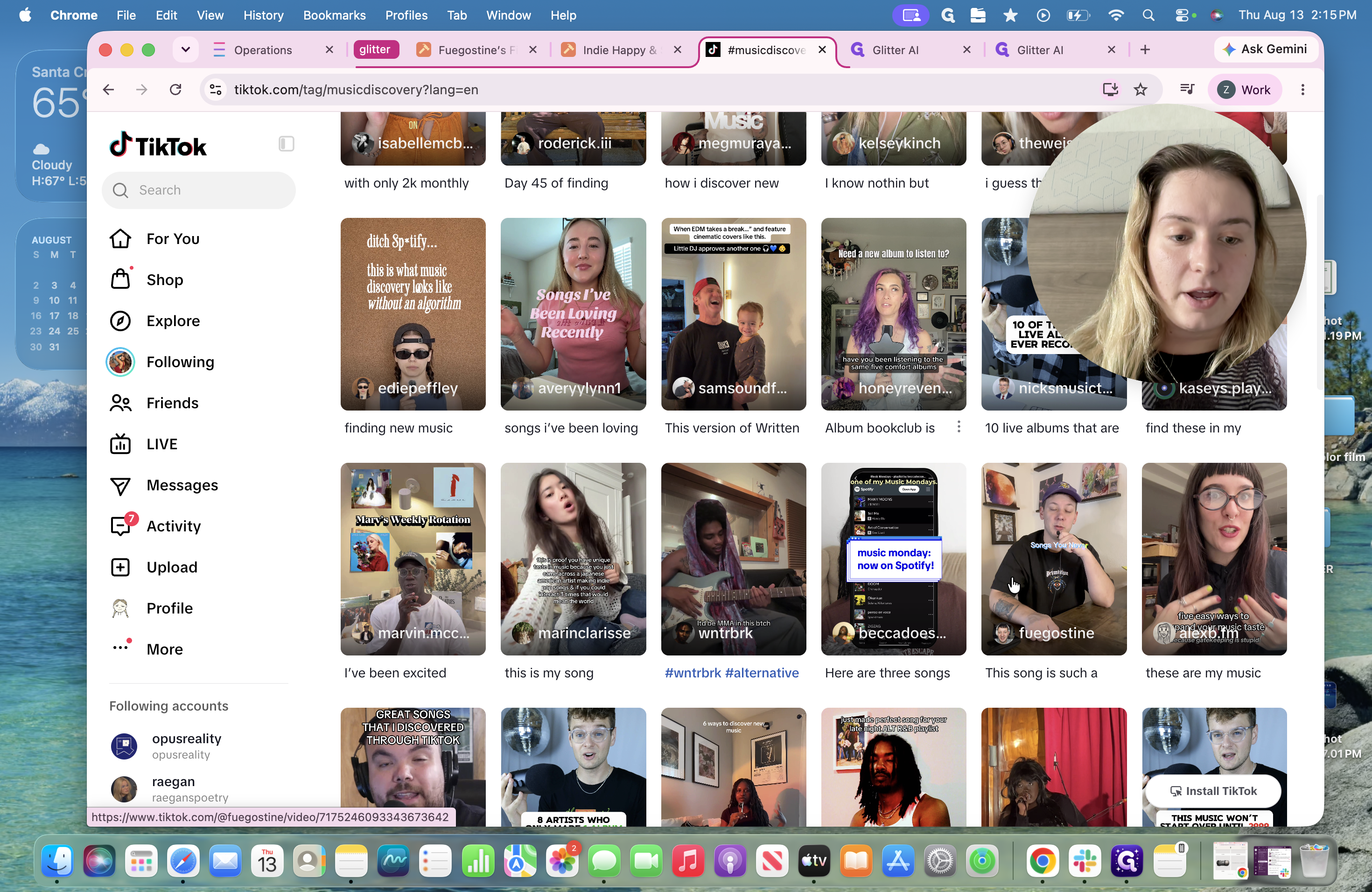 Step #2: Click on a promising video from the search results grid to evaluate the curator's style.
