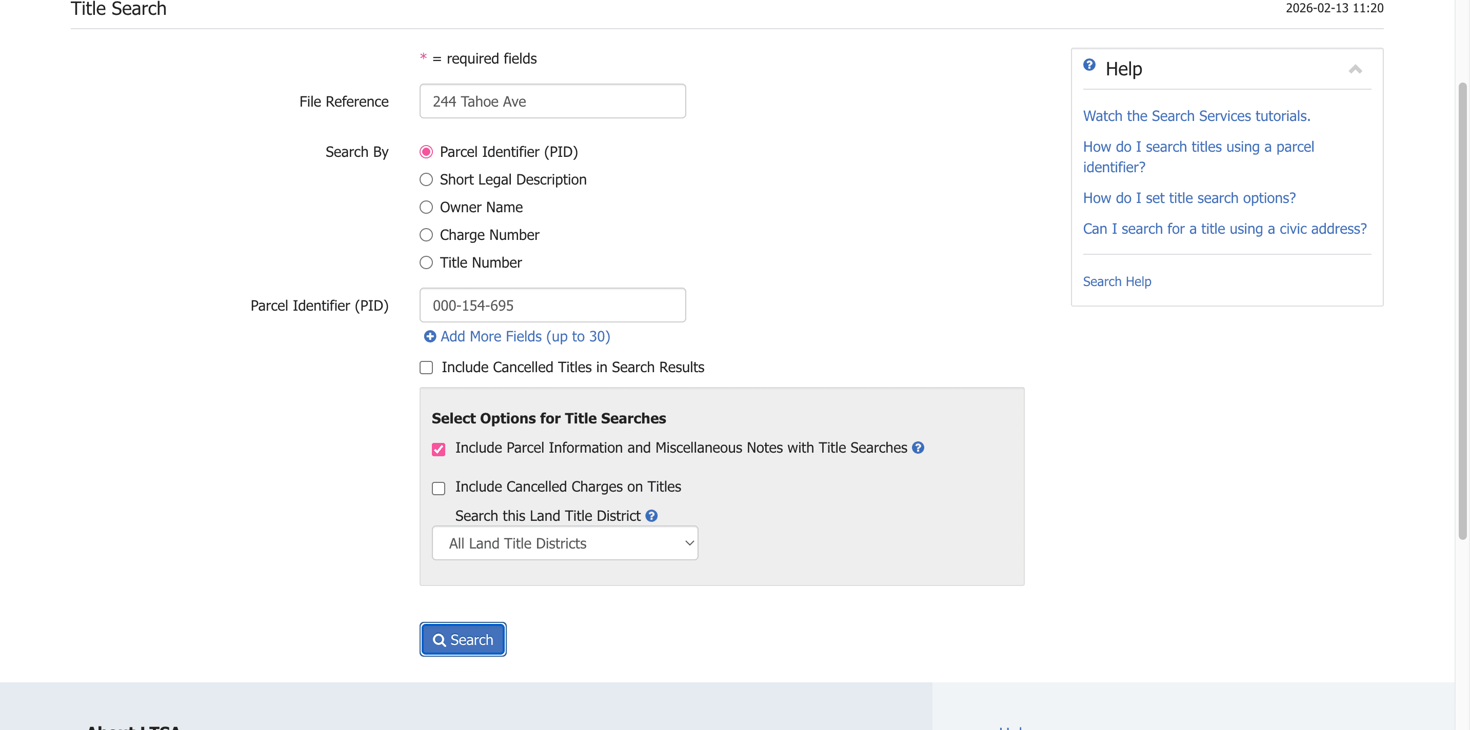 Step #6: Click on "Q Search"