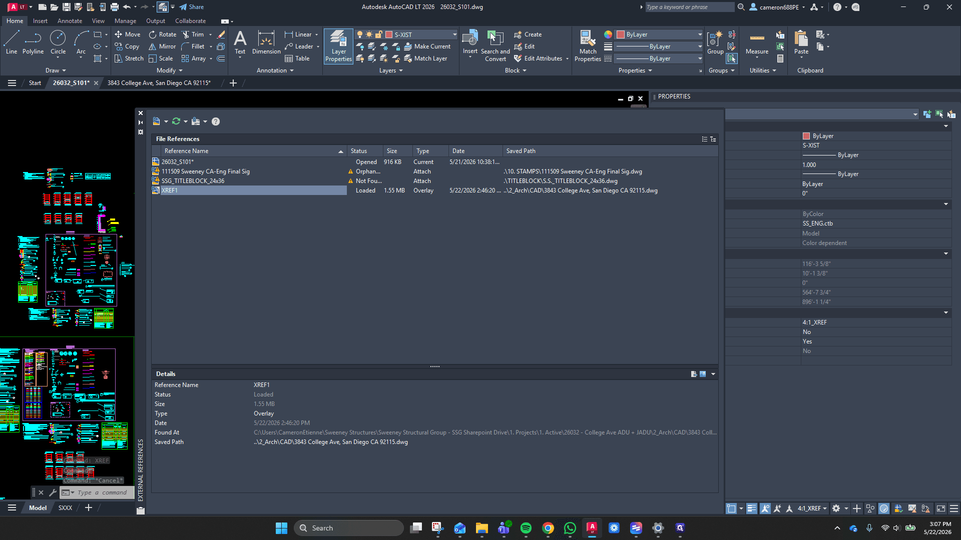 Step #3: Set the reference type to Overlay.