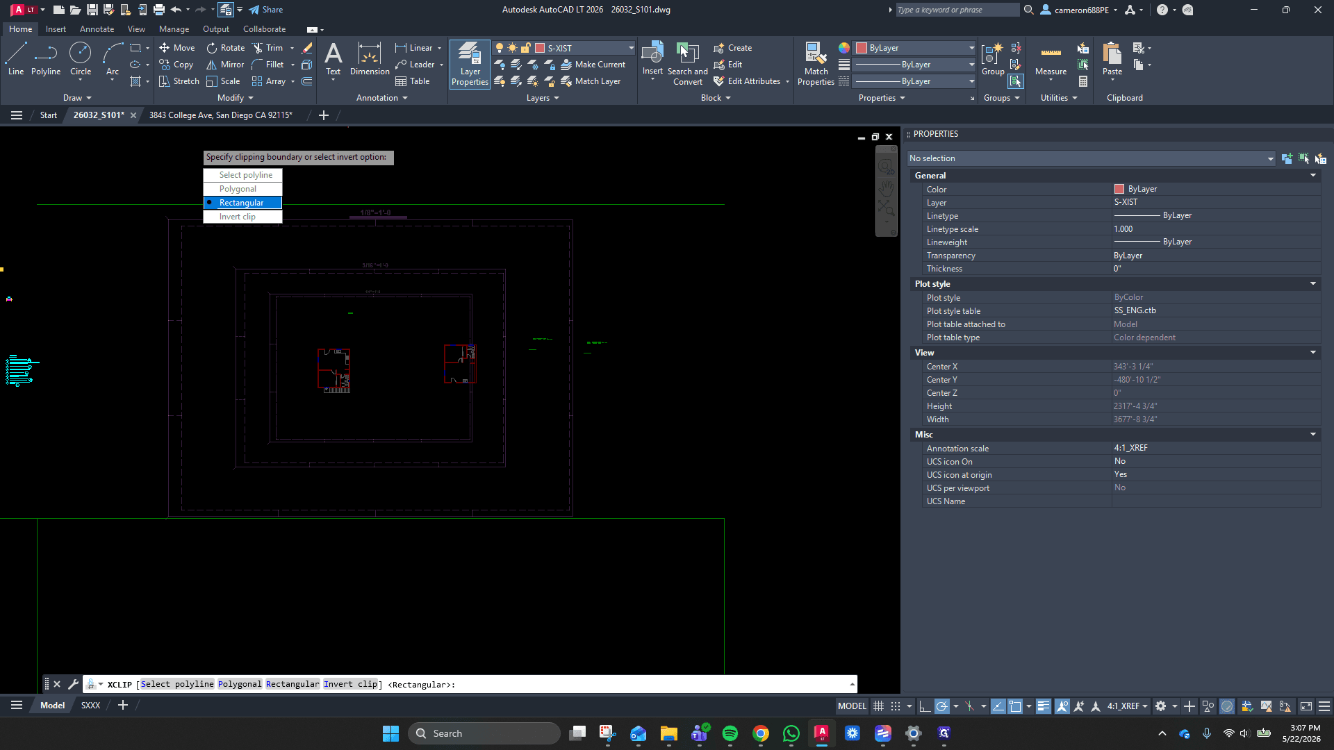 Step #5: Select Rectangular for your boundary type.