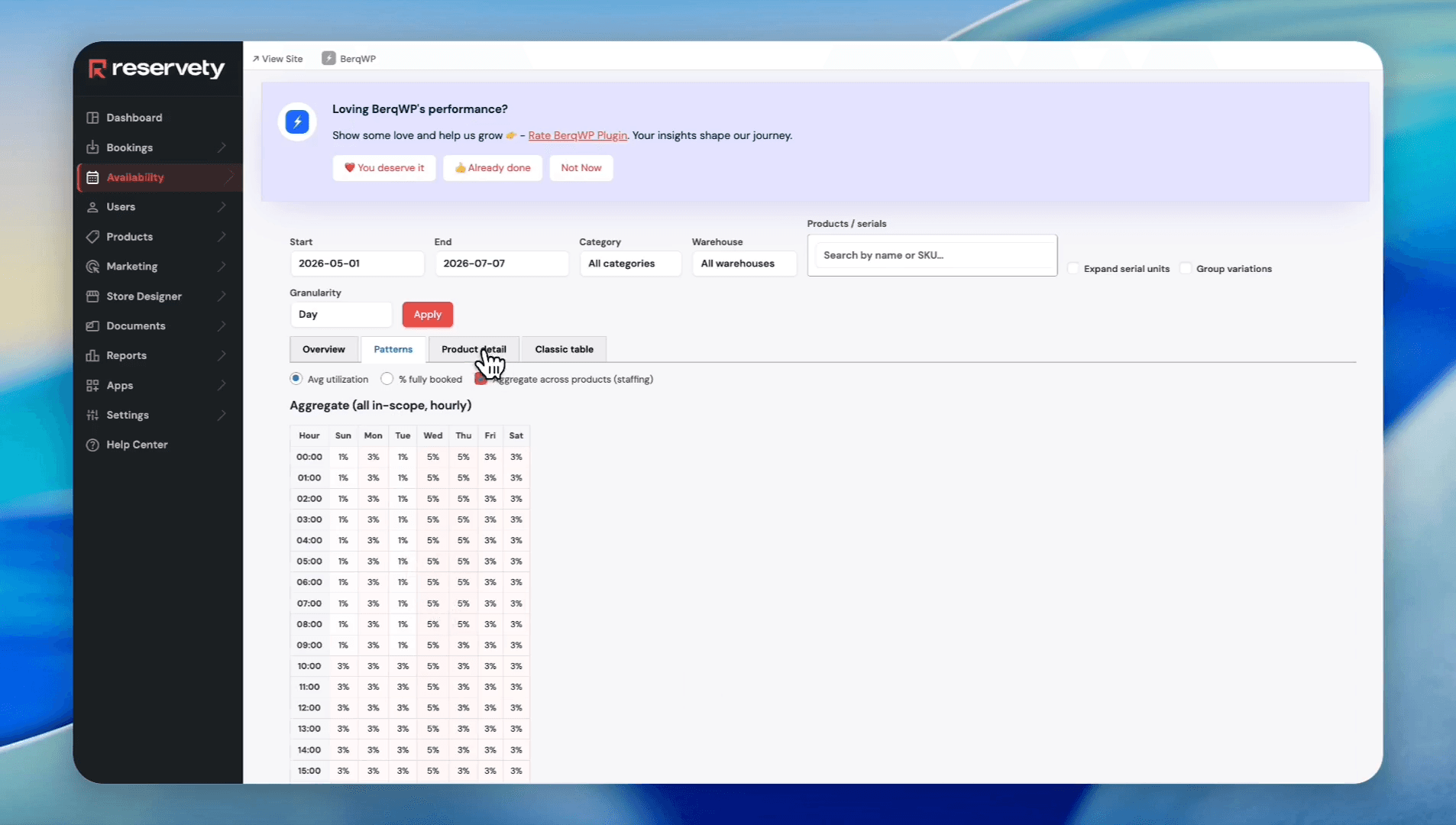 Step #8: Click the Product detail tab.