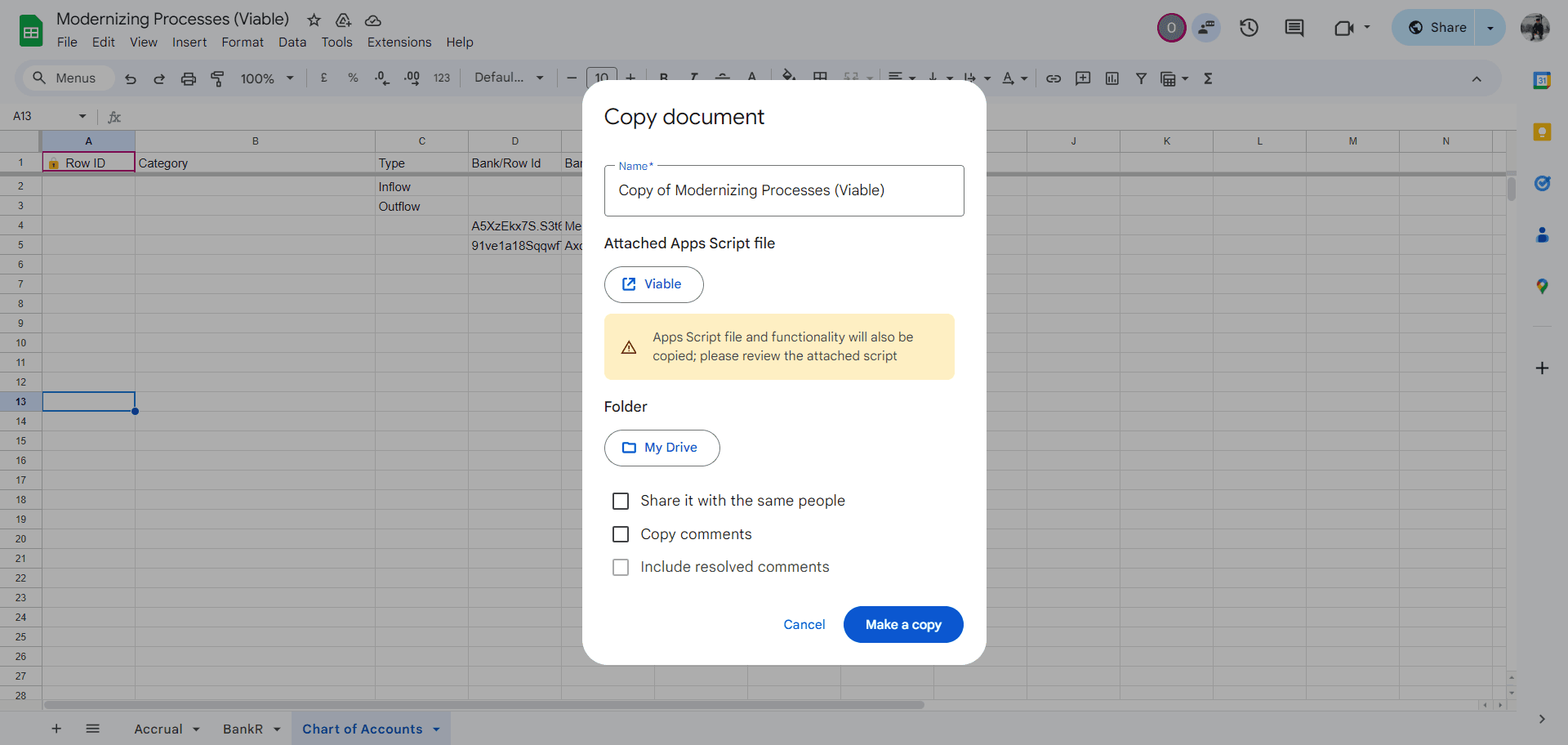Step #15: Rename the sheet appropriately