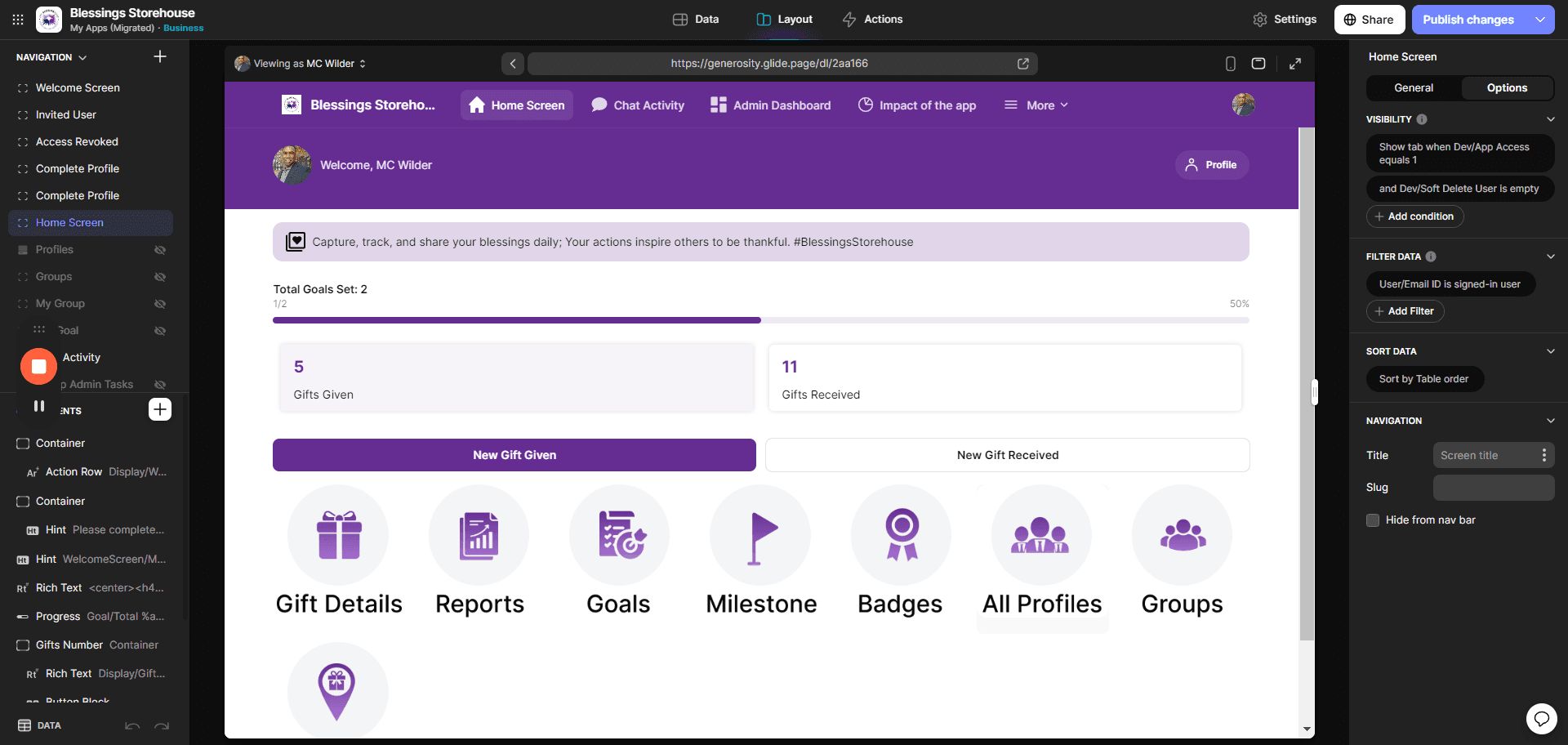 Step #2: Click on All Profiles