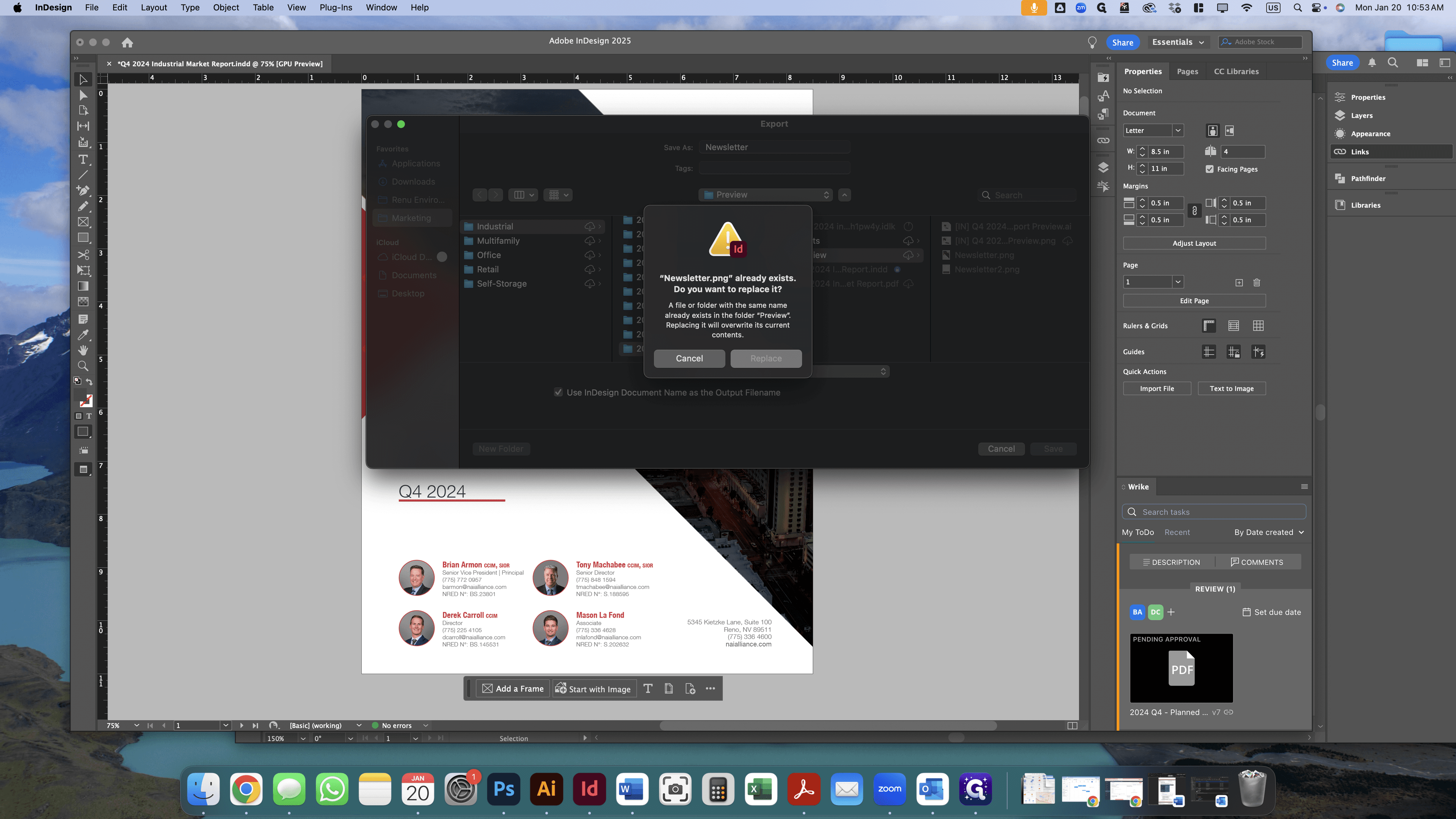 Step #9: Click on "Replace"