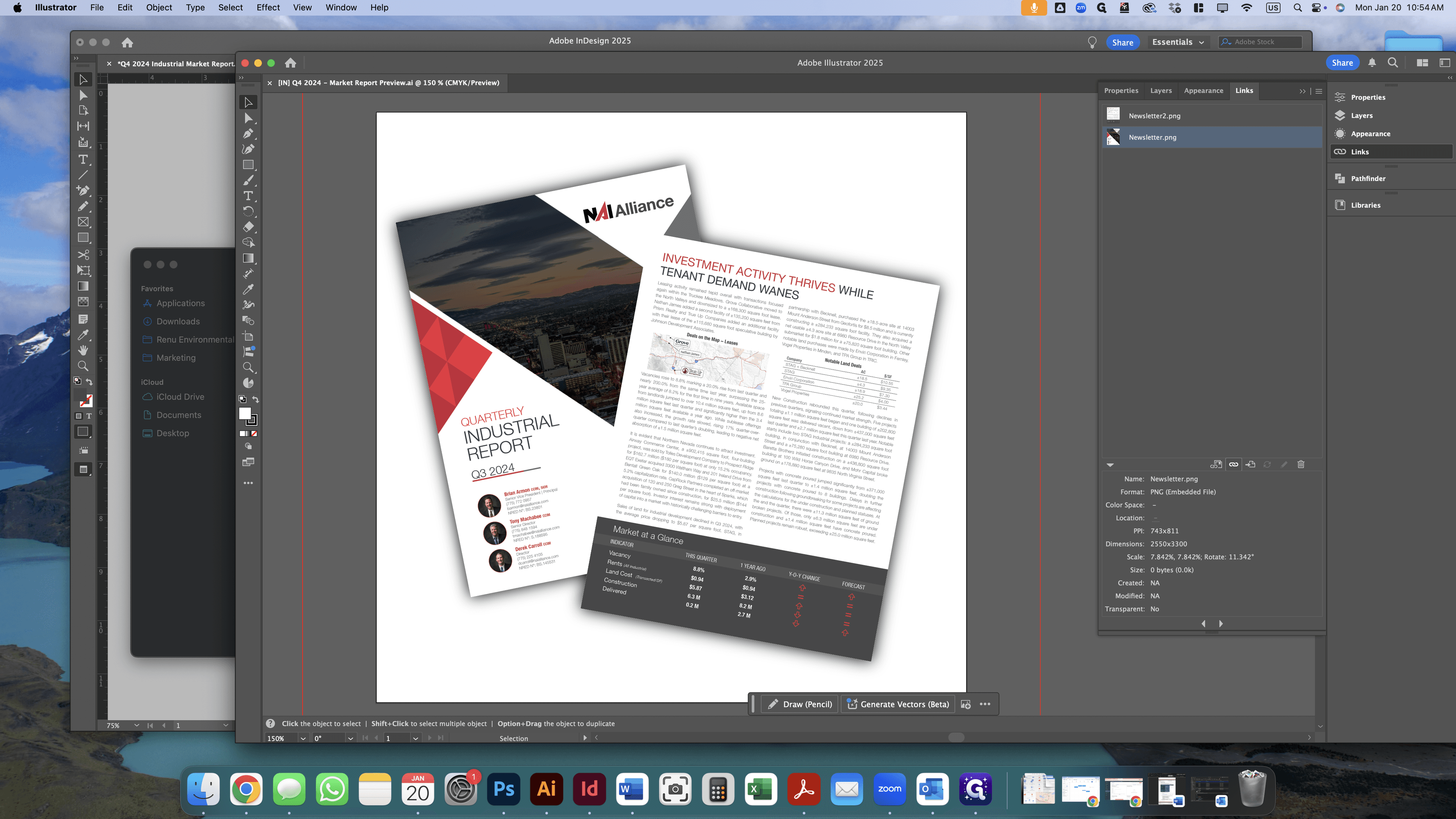 Step #17: Click on the relink icon
