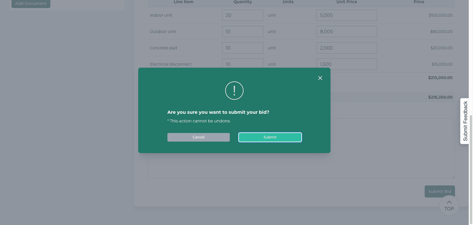 Step #10: Click on "Submit"