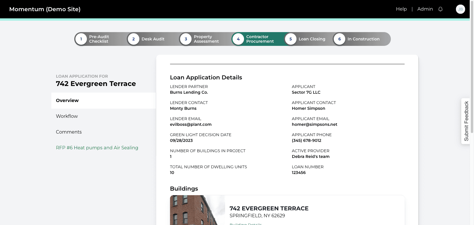 Step #2: Click on the desired RFP