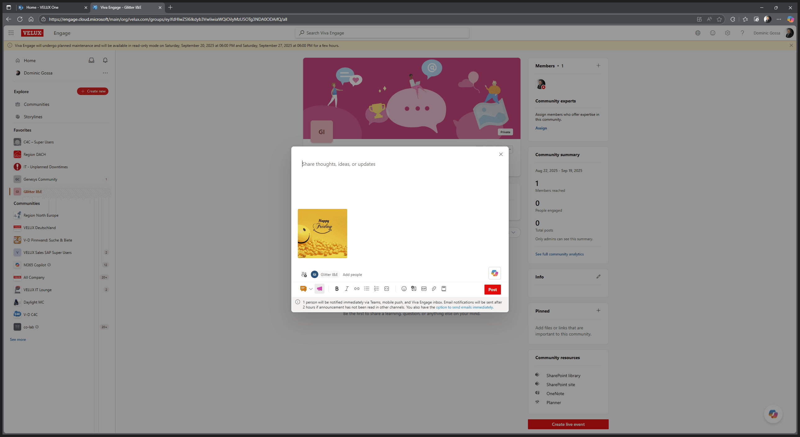 Step #6: Click on "ideas"