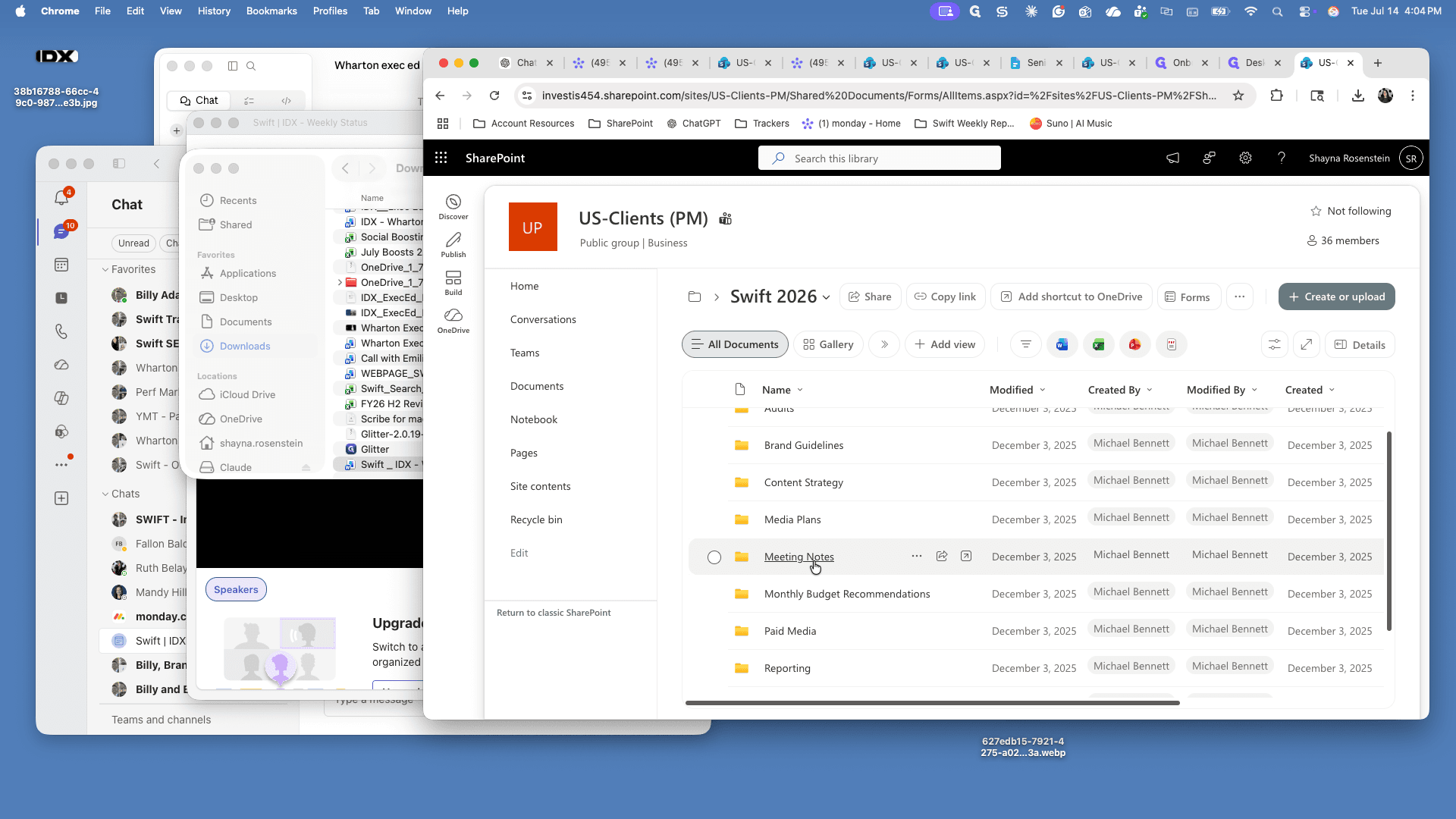Step #6: Click on the Notes folder.
