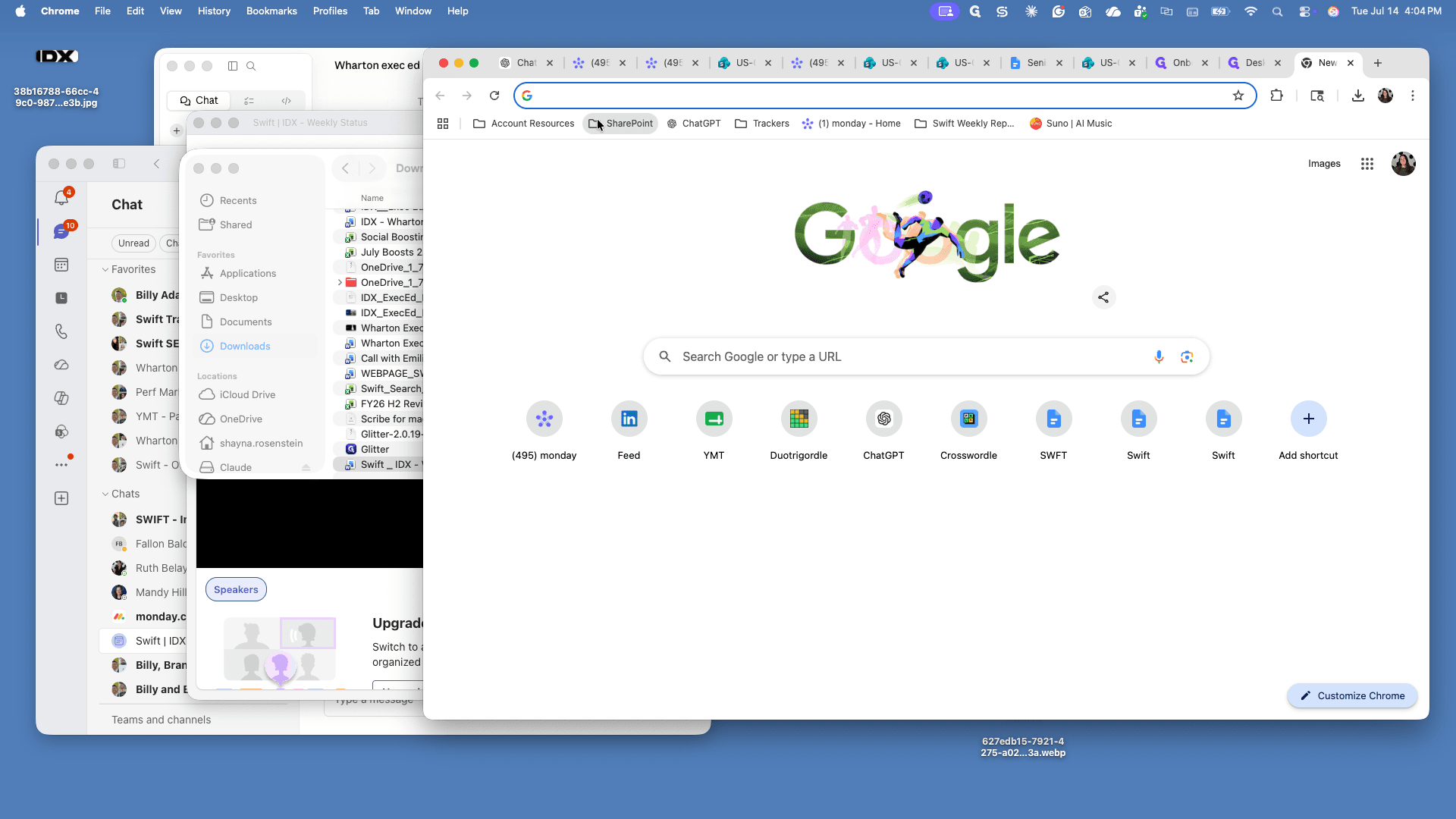Step #4: Open your web browser and navigate to your team's SharePoint library.