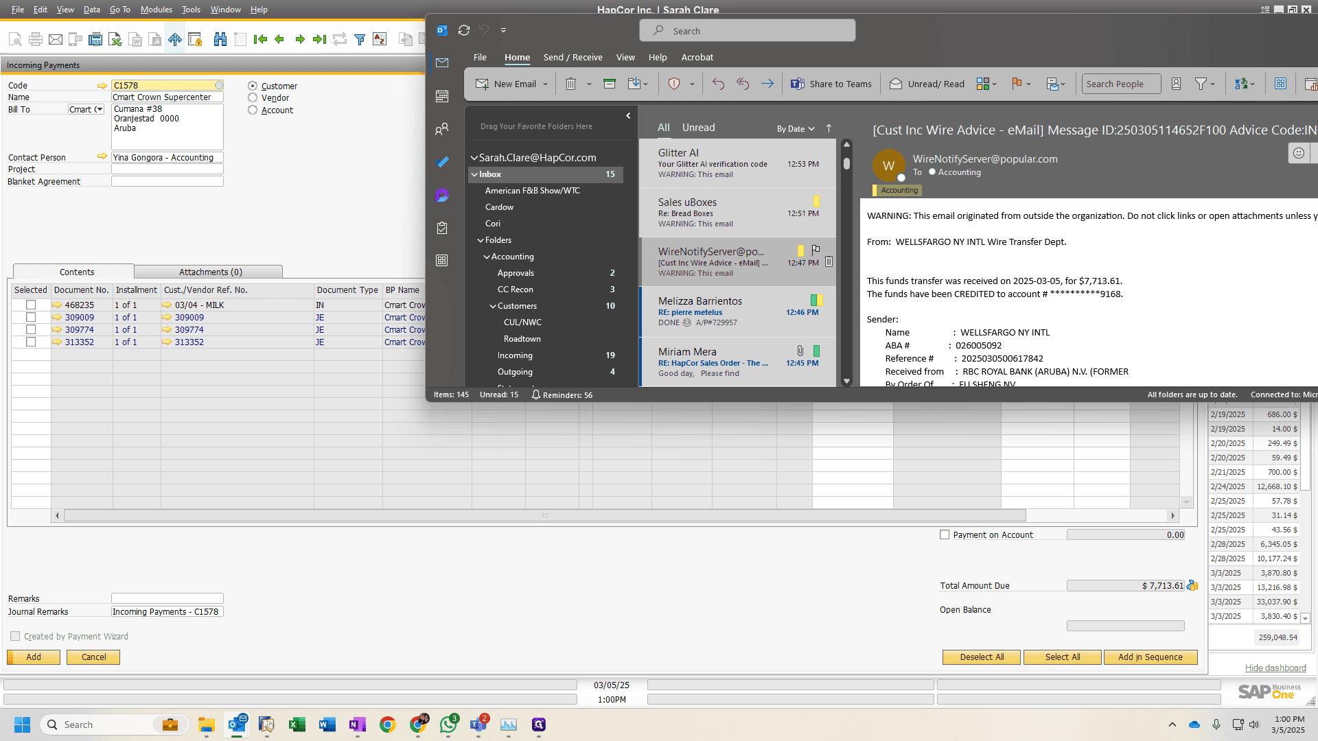 Step #22: Drag "WireNotifyServer into SAP"