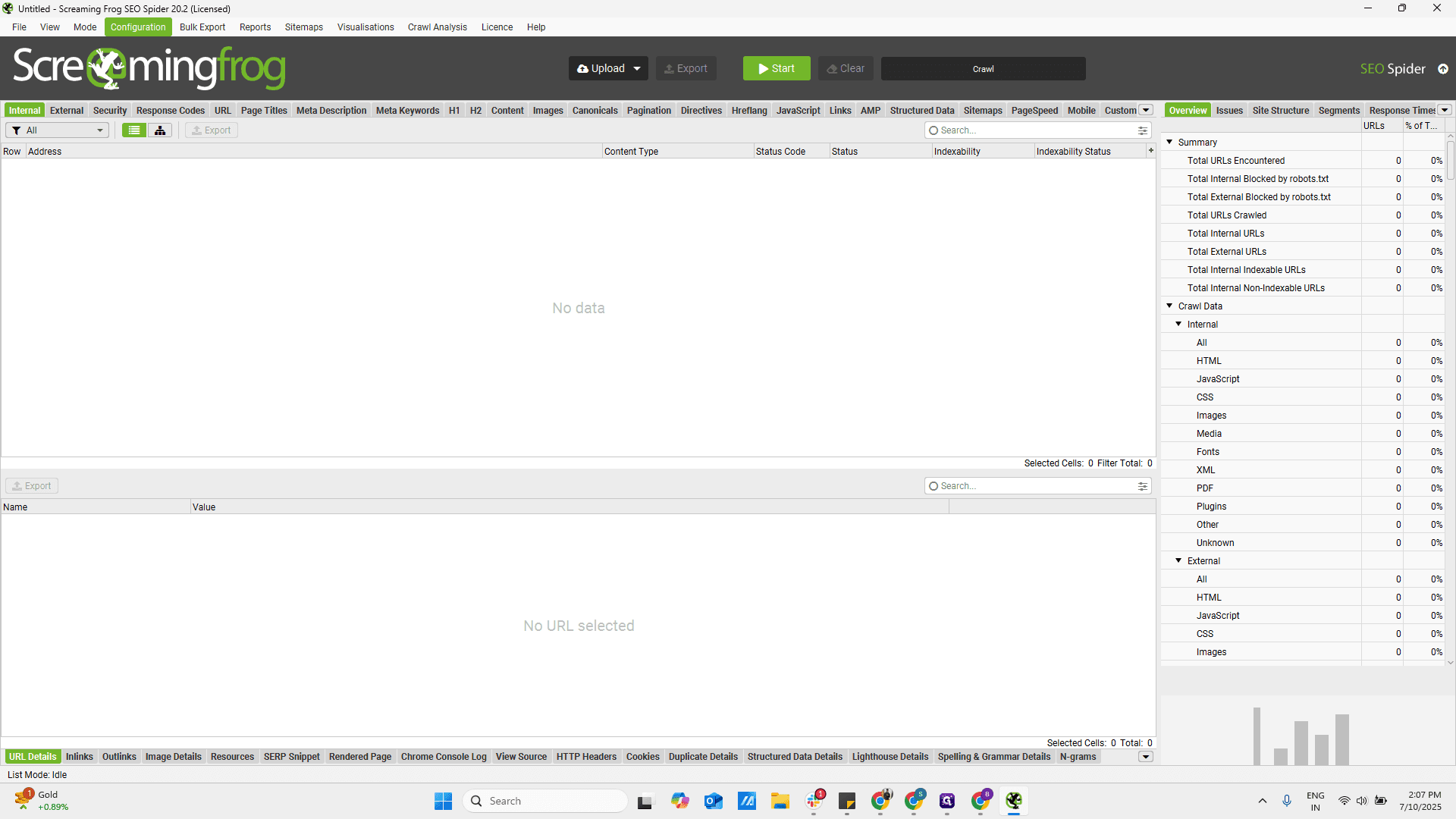 Step #7: Click on "Configuration"