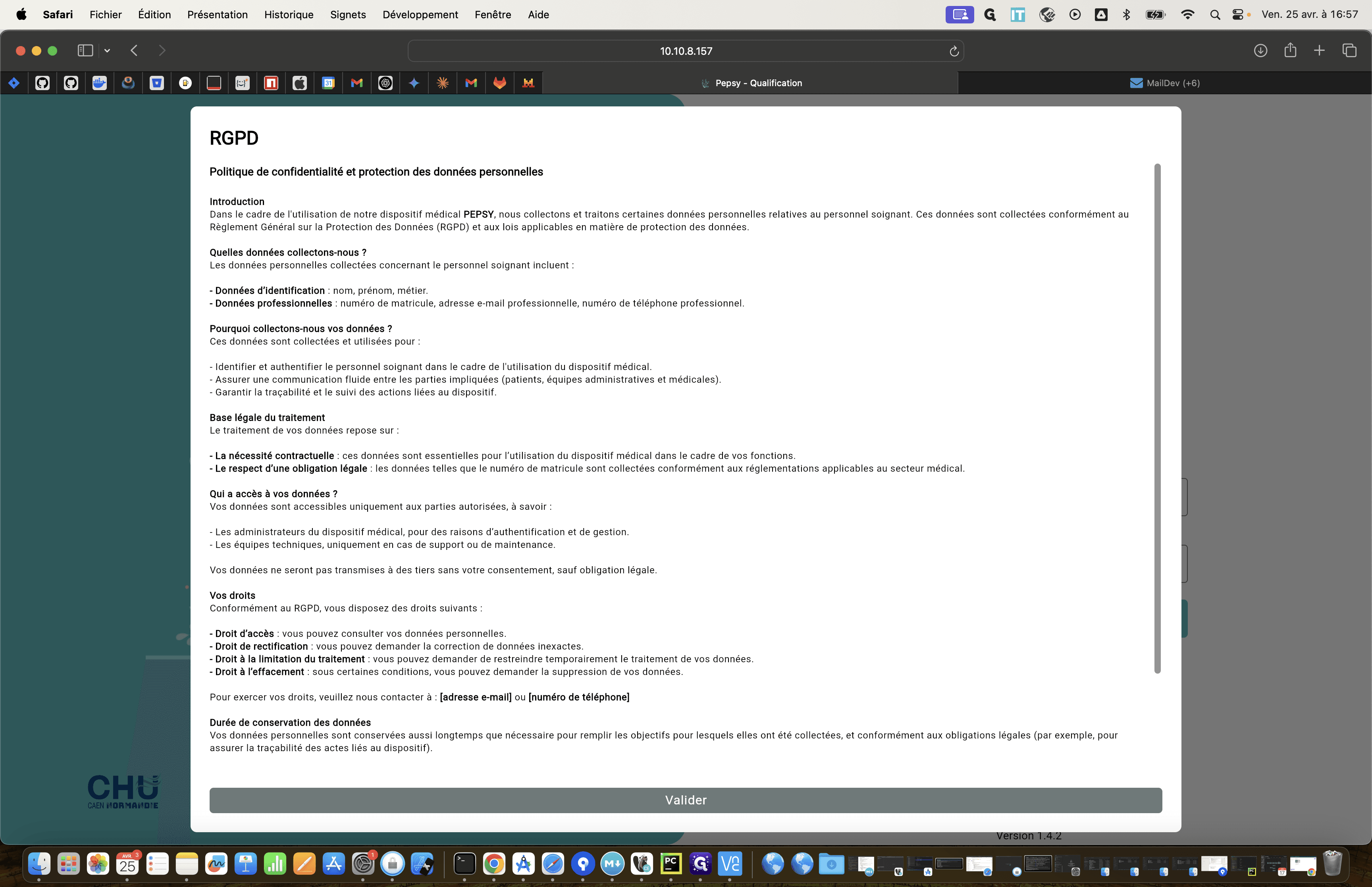 Step #8: Faites glisser l'ascenceur sur le côté droit pour parcourir le texte et arriver à la fin de la page.