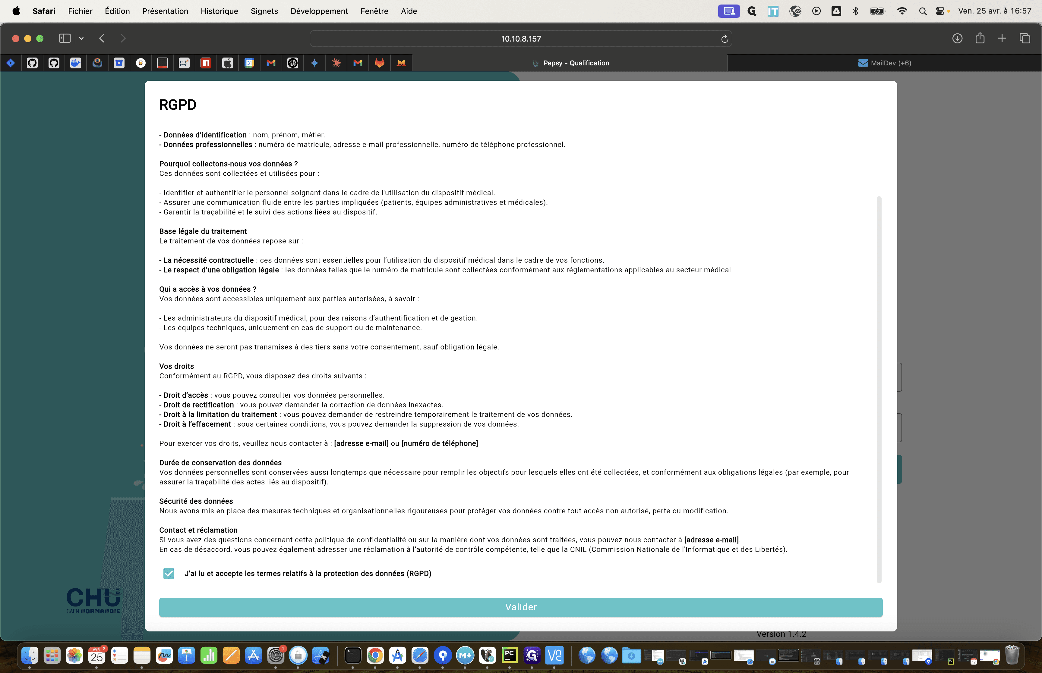 Step #10: Cliquez sur le bouton "Valider".