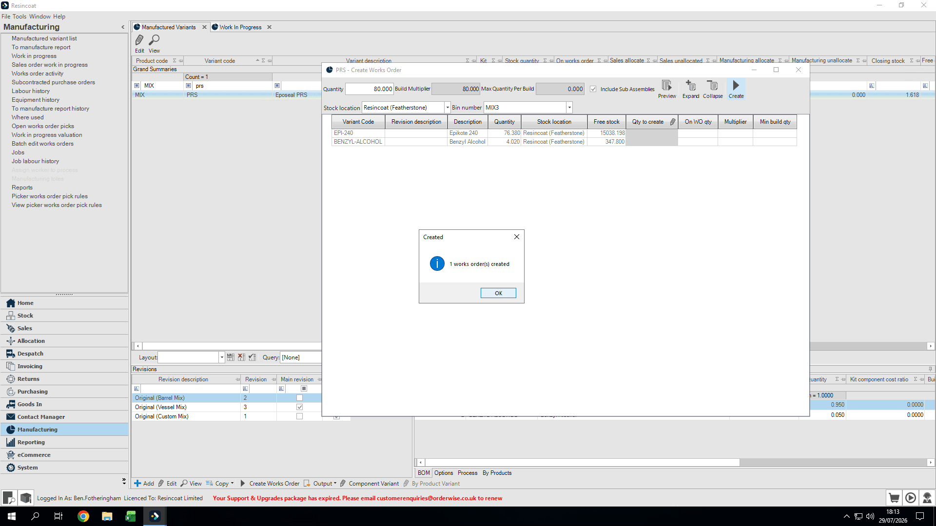 Step #9: Click OK on the confirmation prompt.