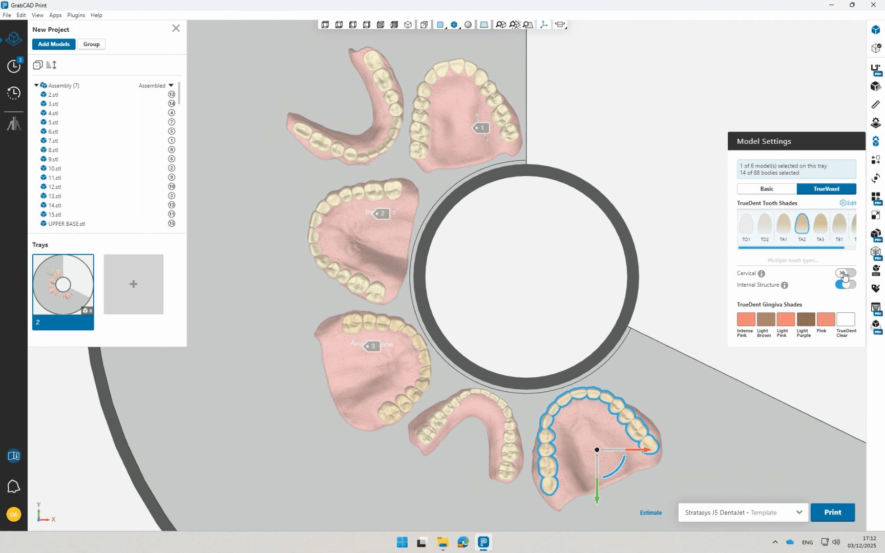 Step #8: Apply a TrueVoxel Shade for the Required Models