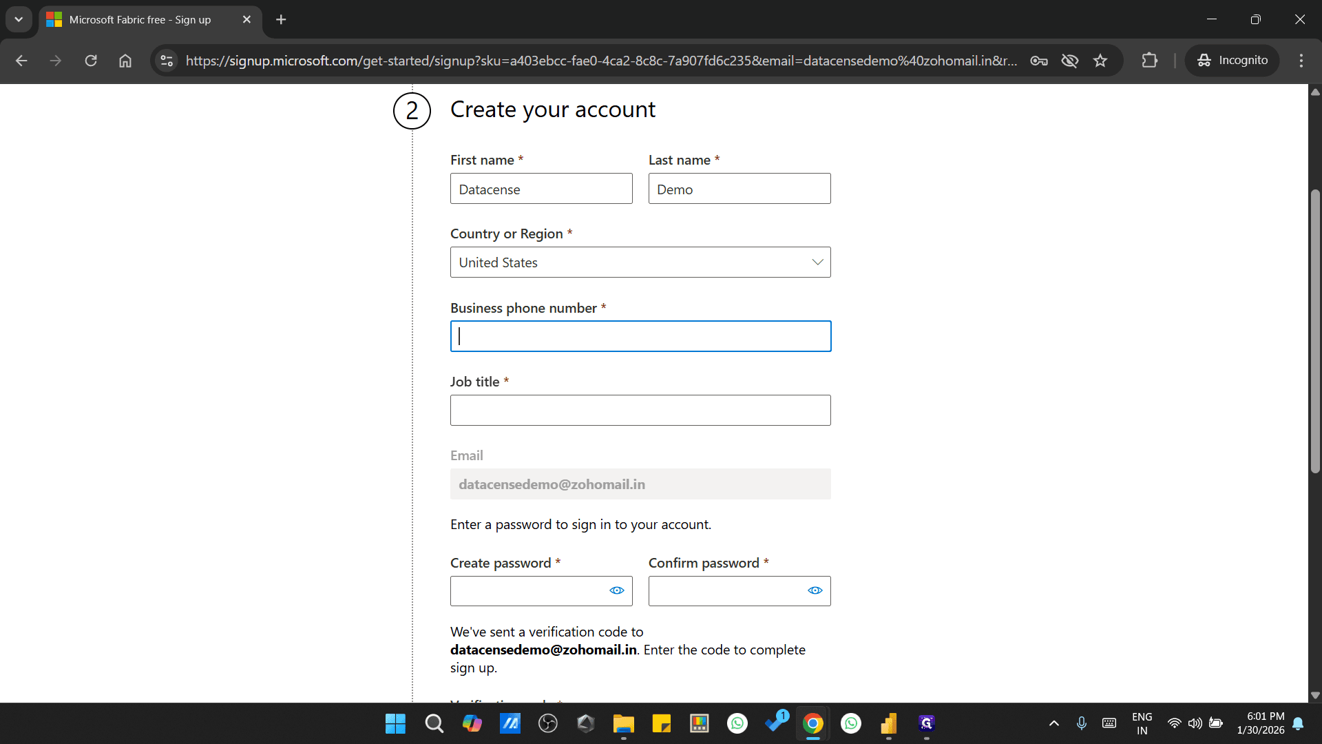 Step #29: Click here