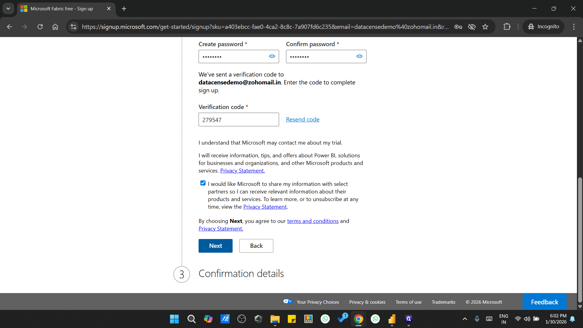 Step #41: Click on "Next"