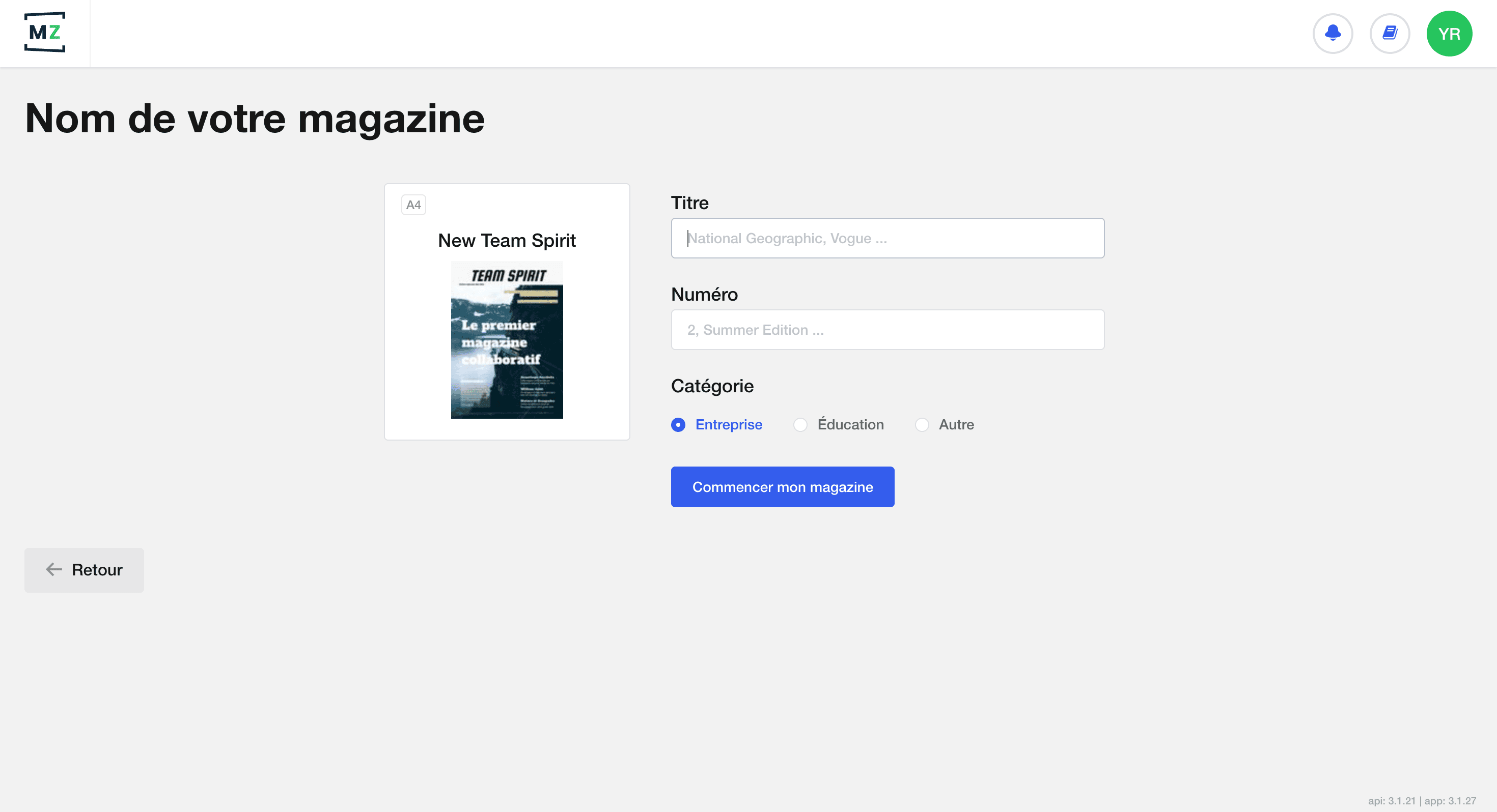 Step #6: Je définis le titre…
