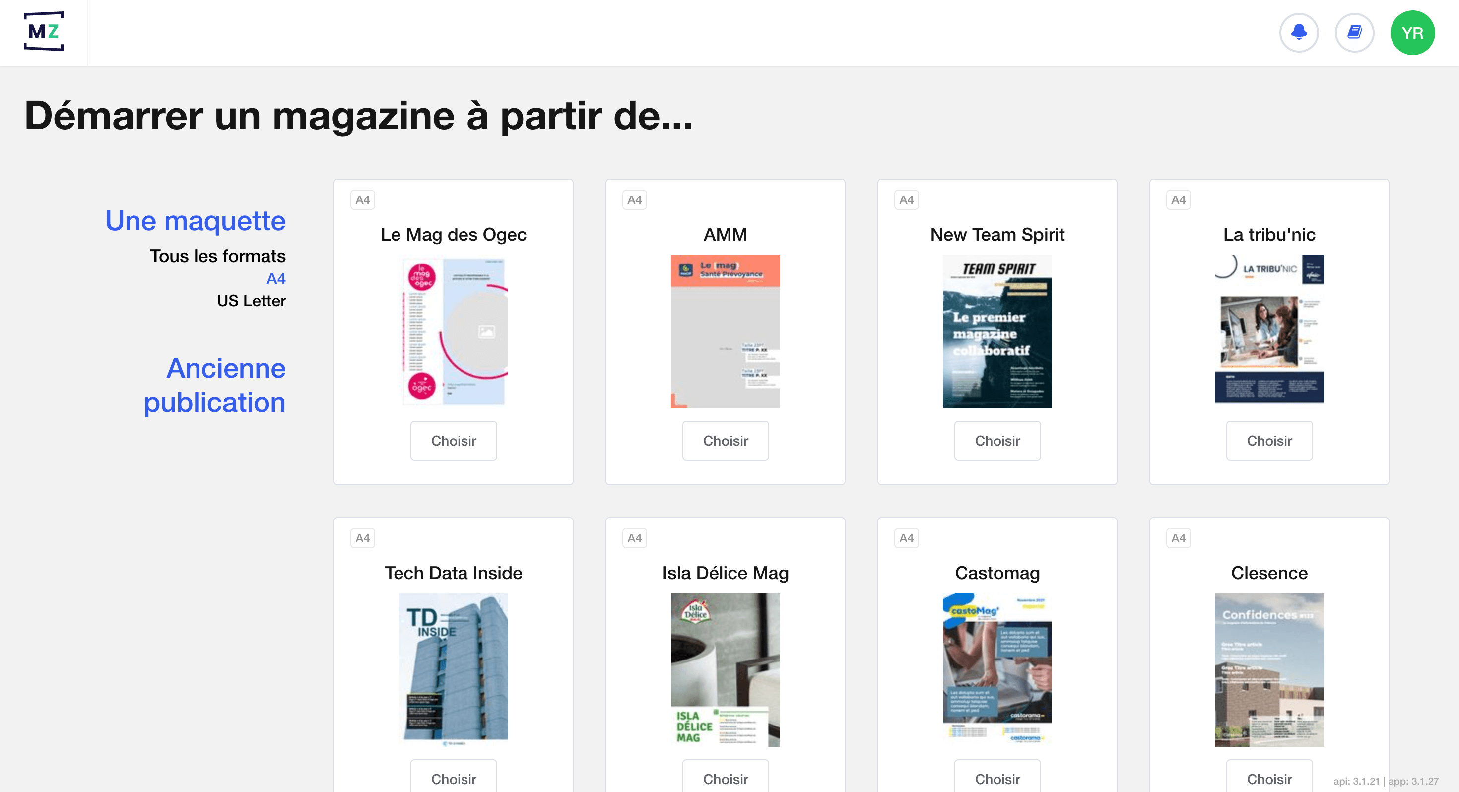 Step #3: Ou d'une ancienne publication