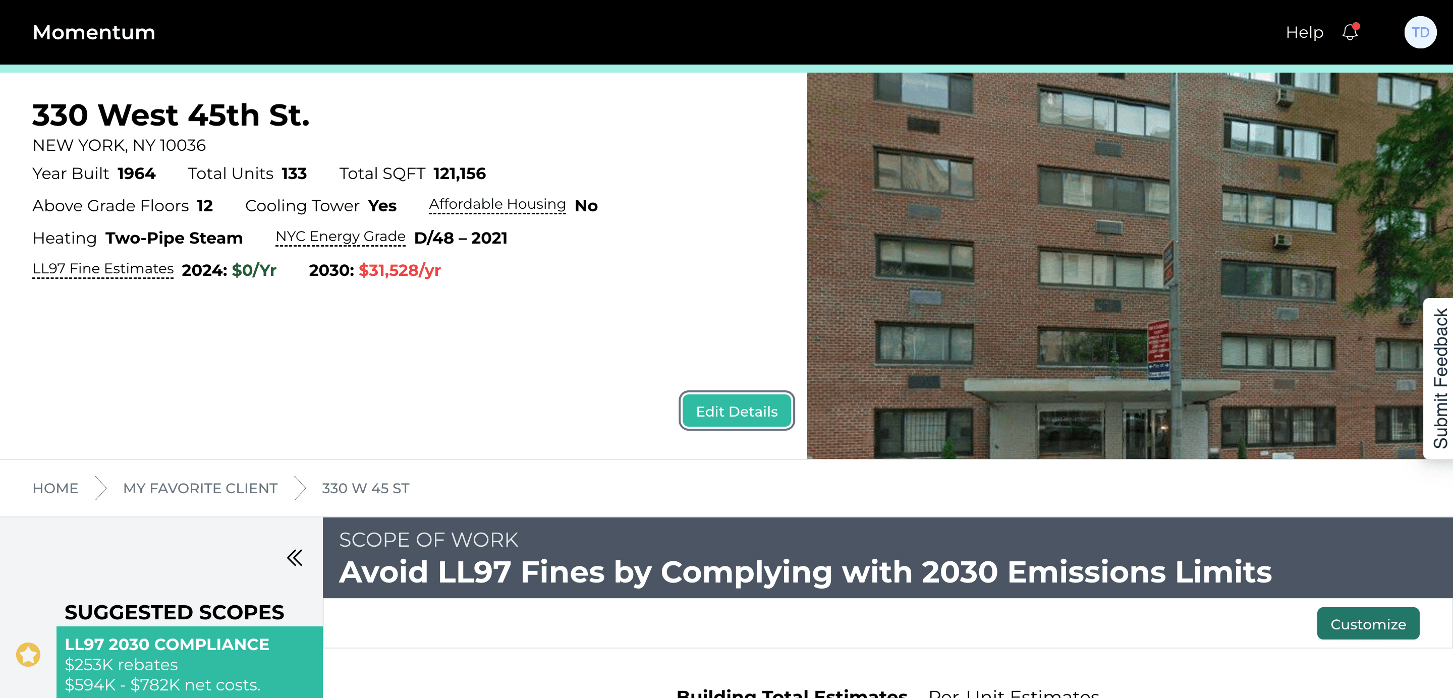 Step #3: Click on "Edit Details"