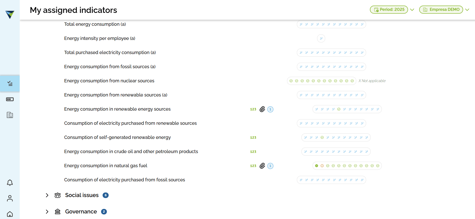 Step #1: Select the indicator you want. Just click on it.