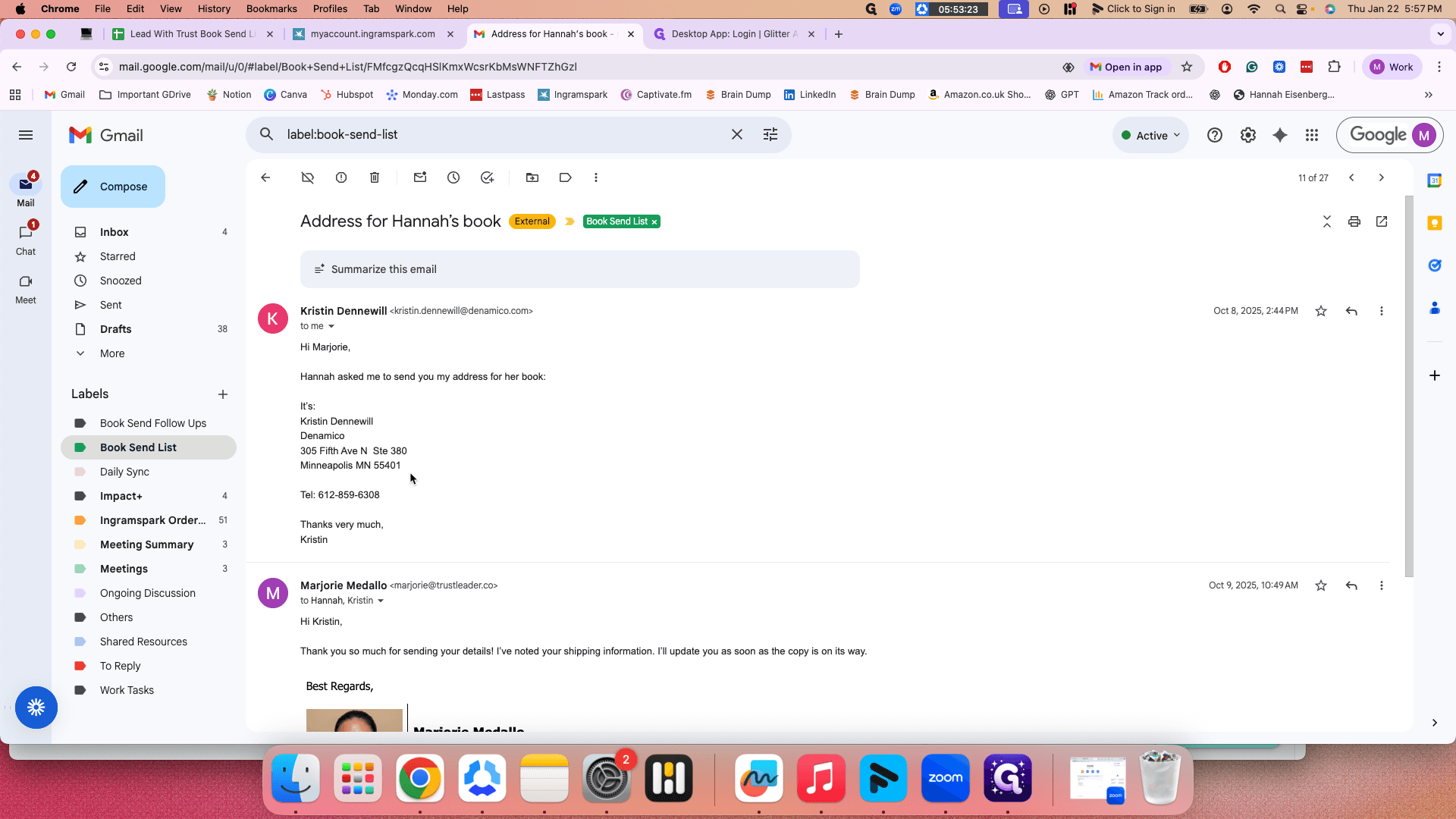 Step #3: Click on "Minneapolis MN 55401"