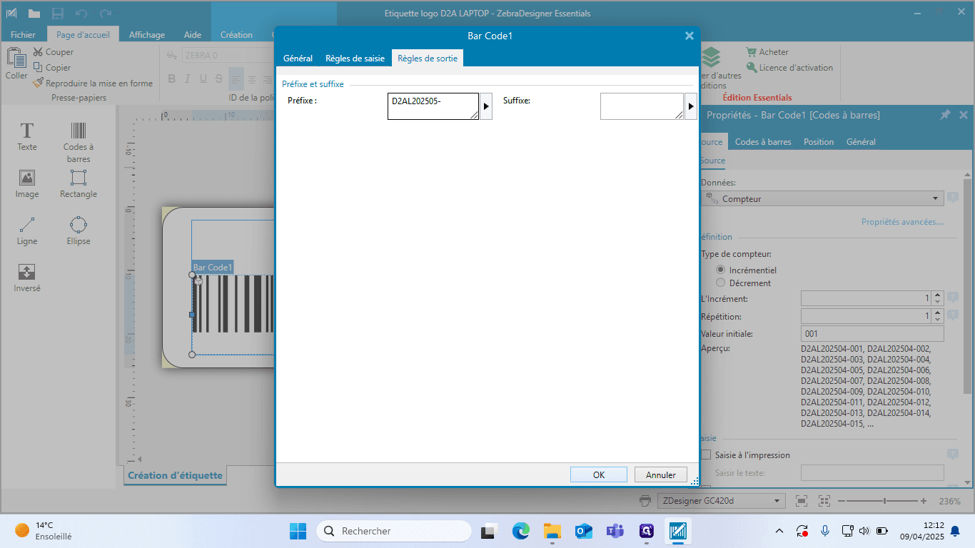 Step #8: Pour finir cliquez sur "OK"
