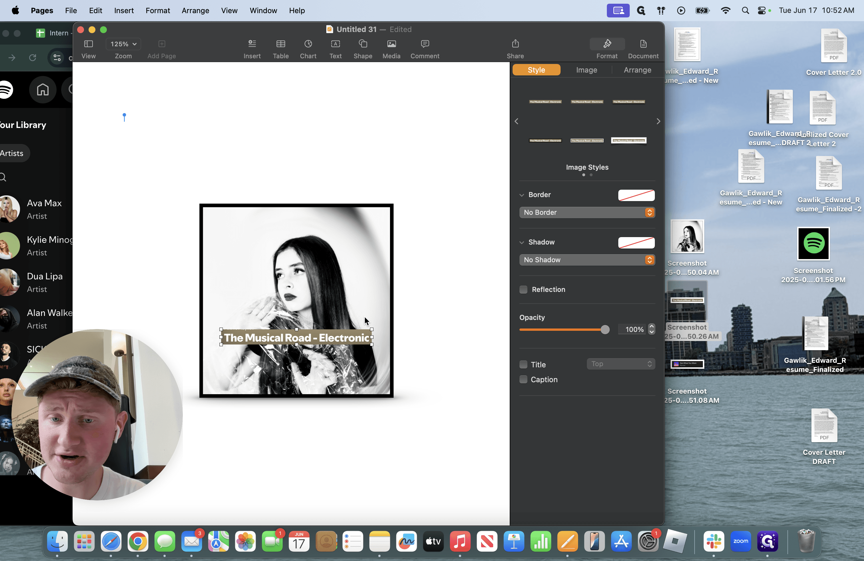 Step #7: Align everything properly and format it to be centered and look visually appealing