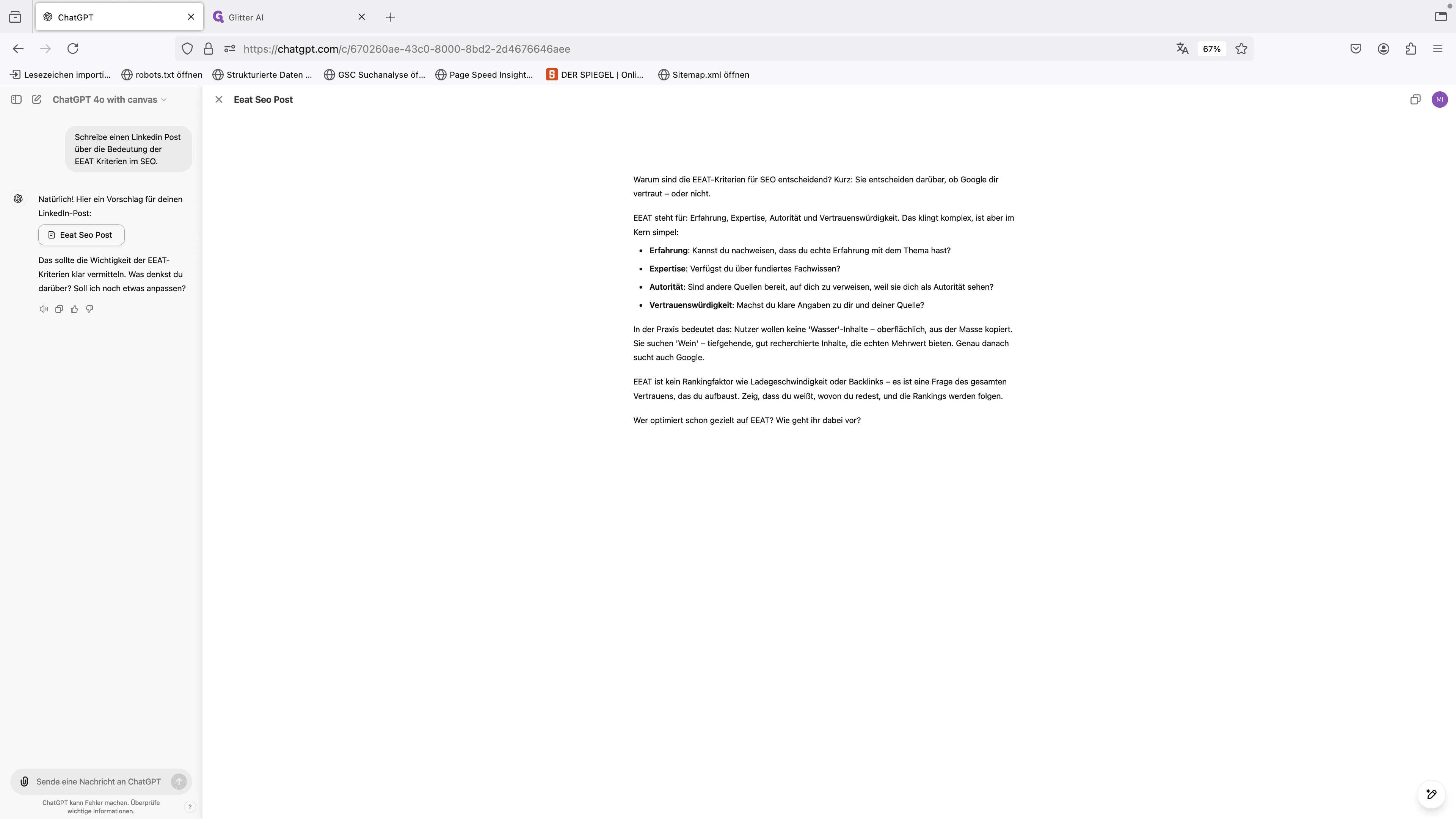 Step #5: Ziehen Sie "Warum sind die EEAT - Kriterien für SEO entscheidend ? Kurz : Sie entscheide vertraut oder nicht ."