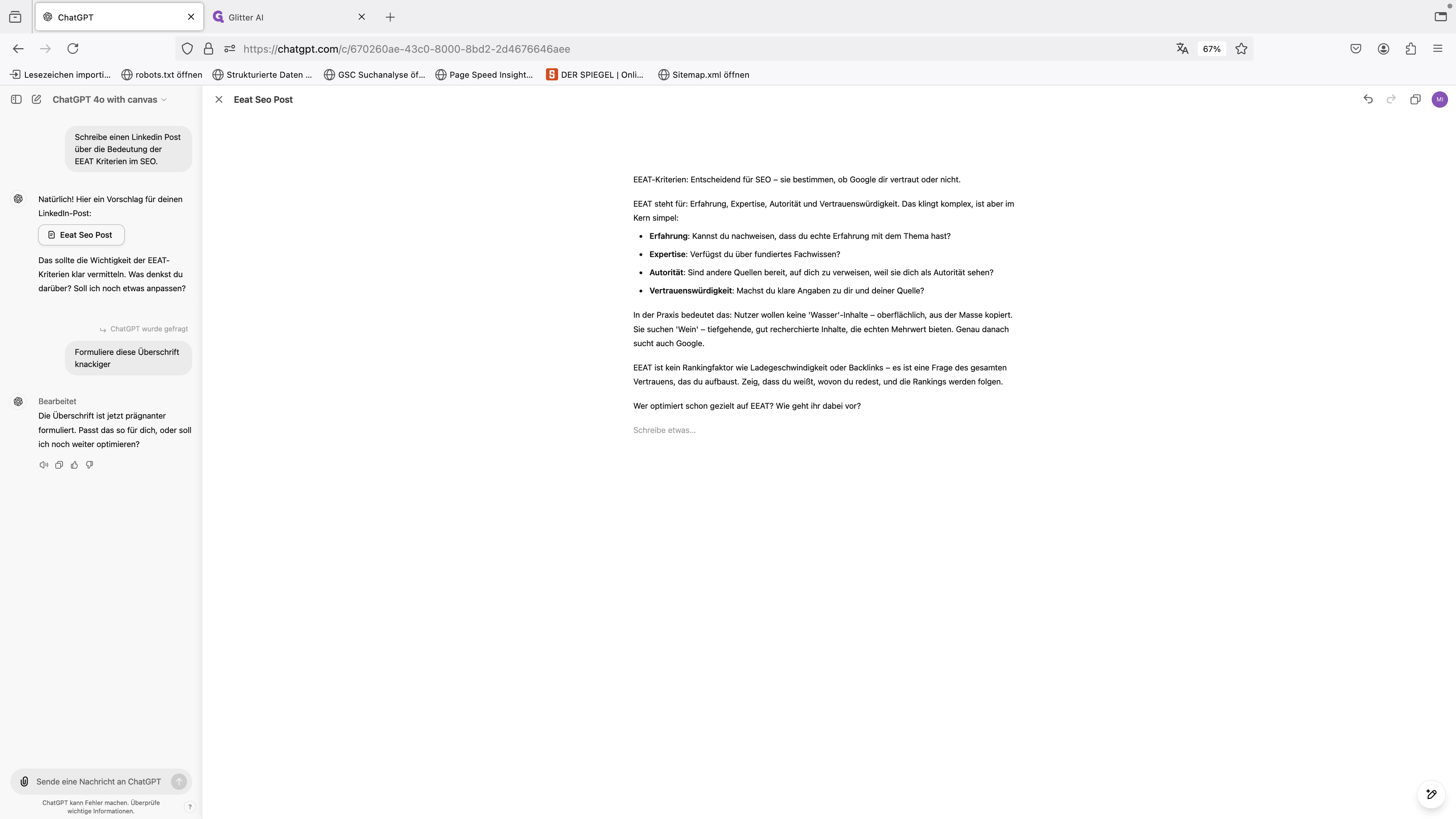 Step #8: Markieren weitere Textabschnitte, die Du ändern möchtest