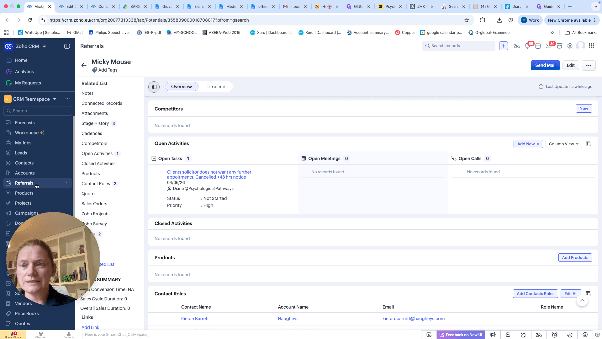 Step #11: Navigate to the Referrals pipeline view.