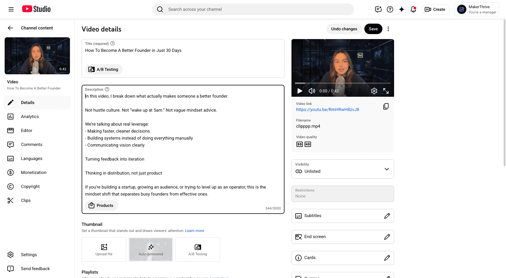 Step #18: Click on "Turning feedback into"