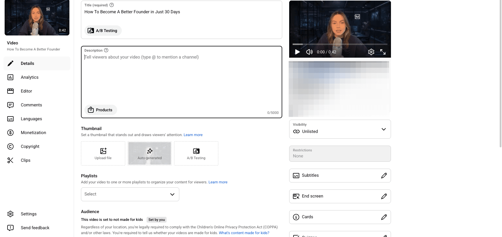 Step #2: Click on "type @ to mention a channel )"