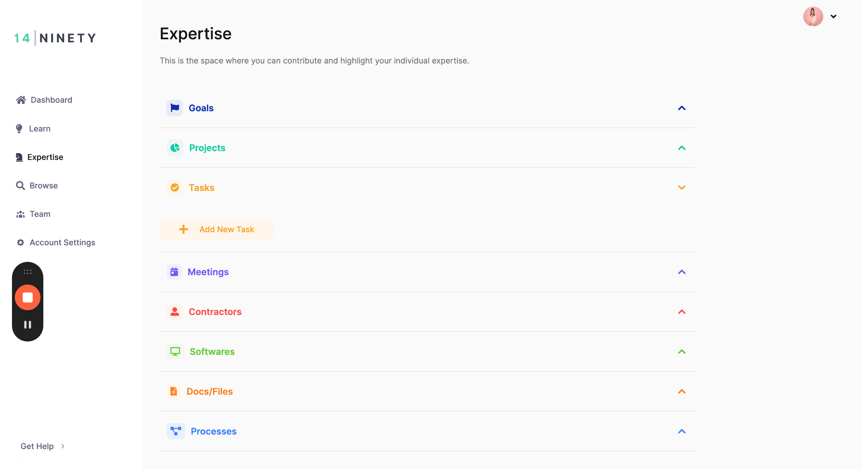 Step #3: Click "+ Add New Task"