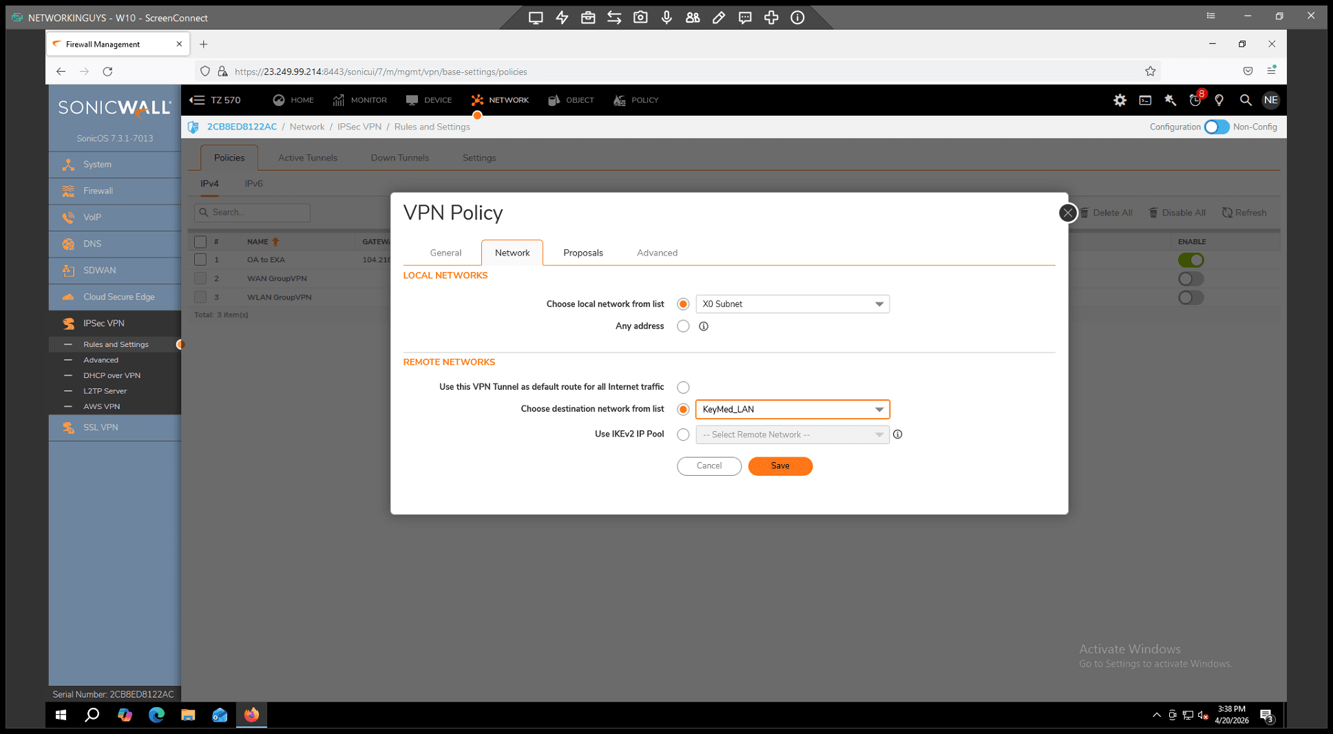Step #29: Click the Proposals tab