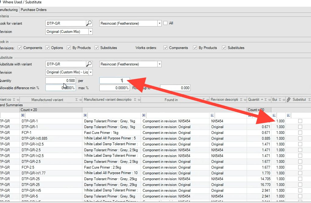 Step #10: Ensure the per field matches the original line item configuration