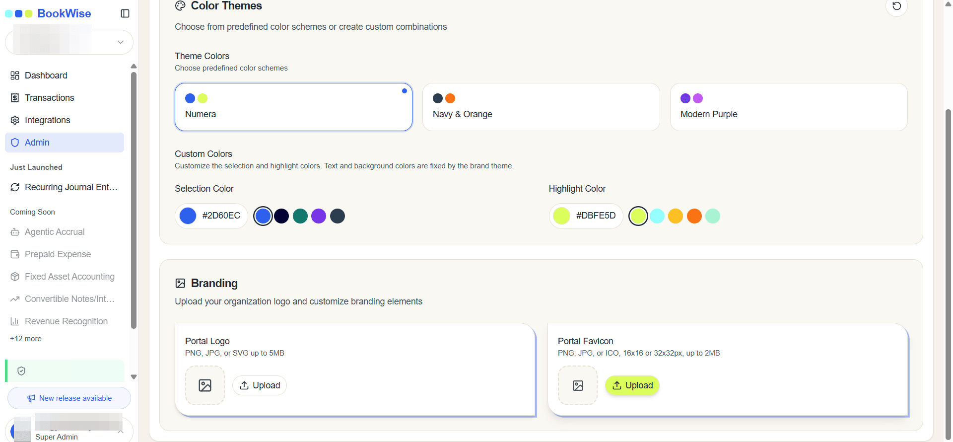 Step #5: Click on "Upload Favicon" and upload your favicon.