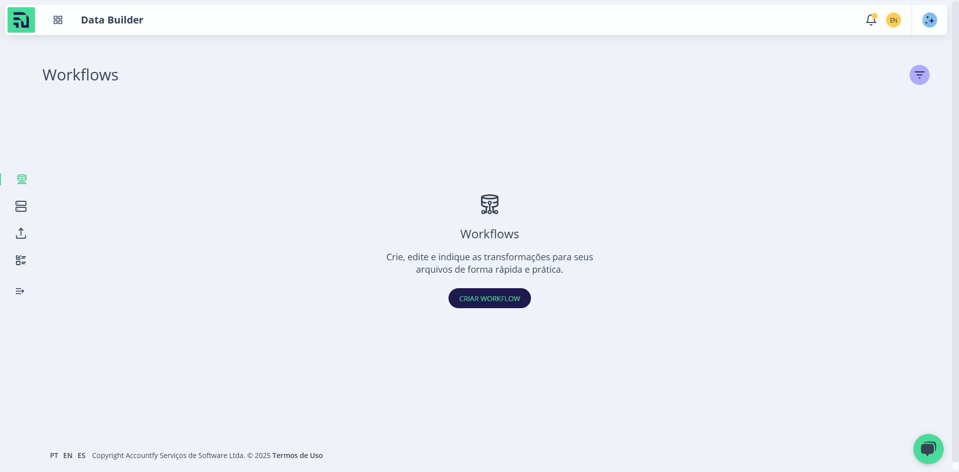 Step #11: Clique em Criar Workflow para iniciar o processo: