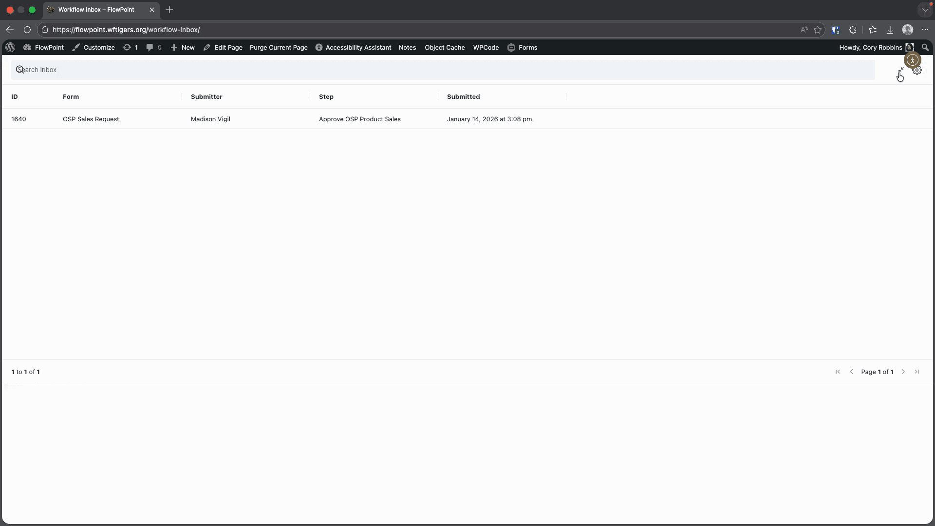 Step #4: Click the full-screen button again to shrink the view.