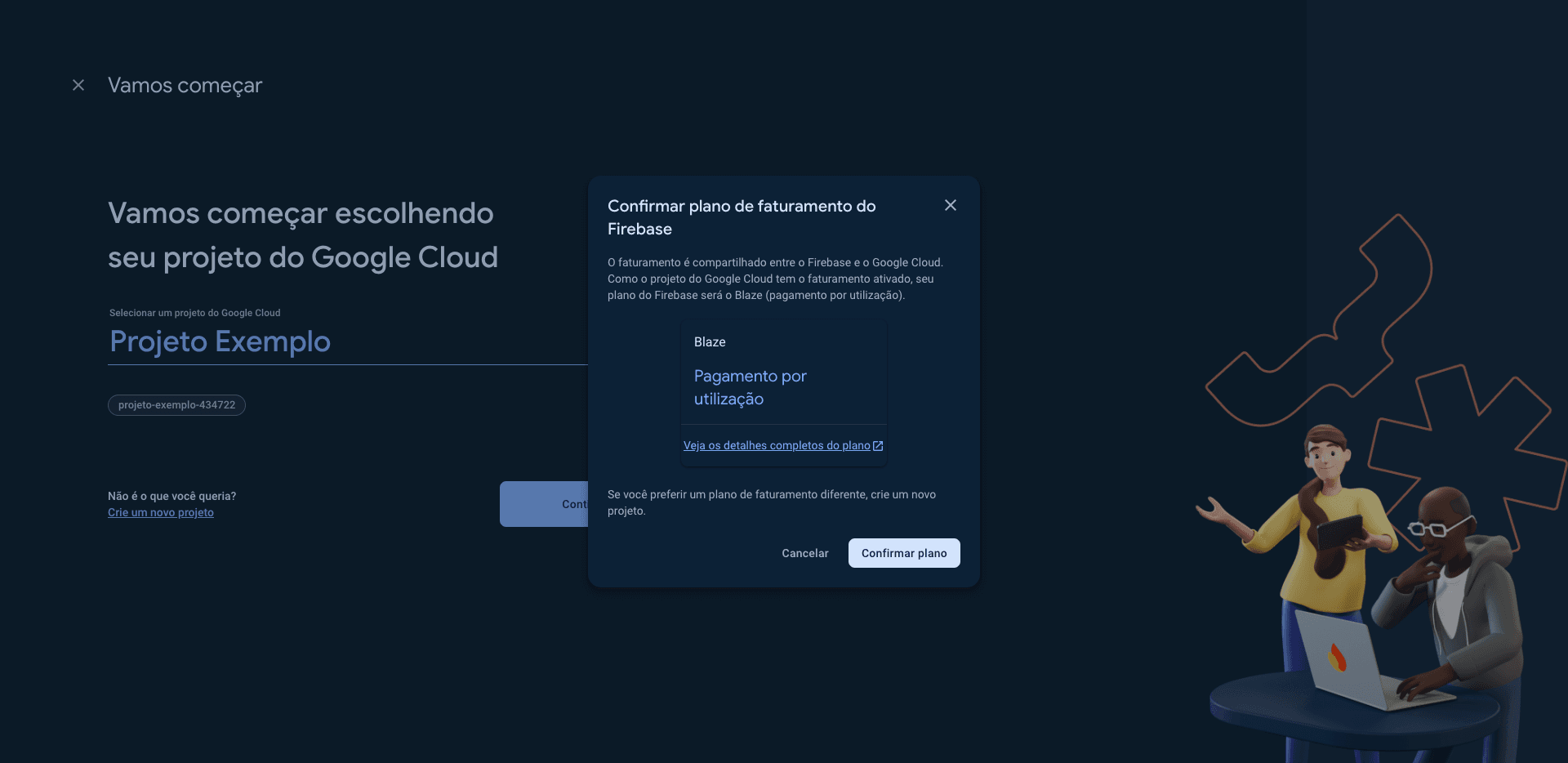 Step #6: Clique em "Confirmar plano"
