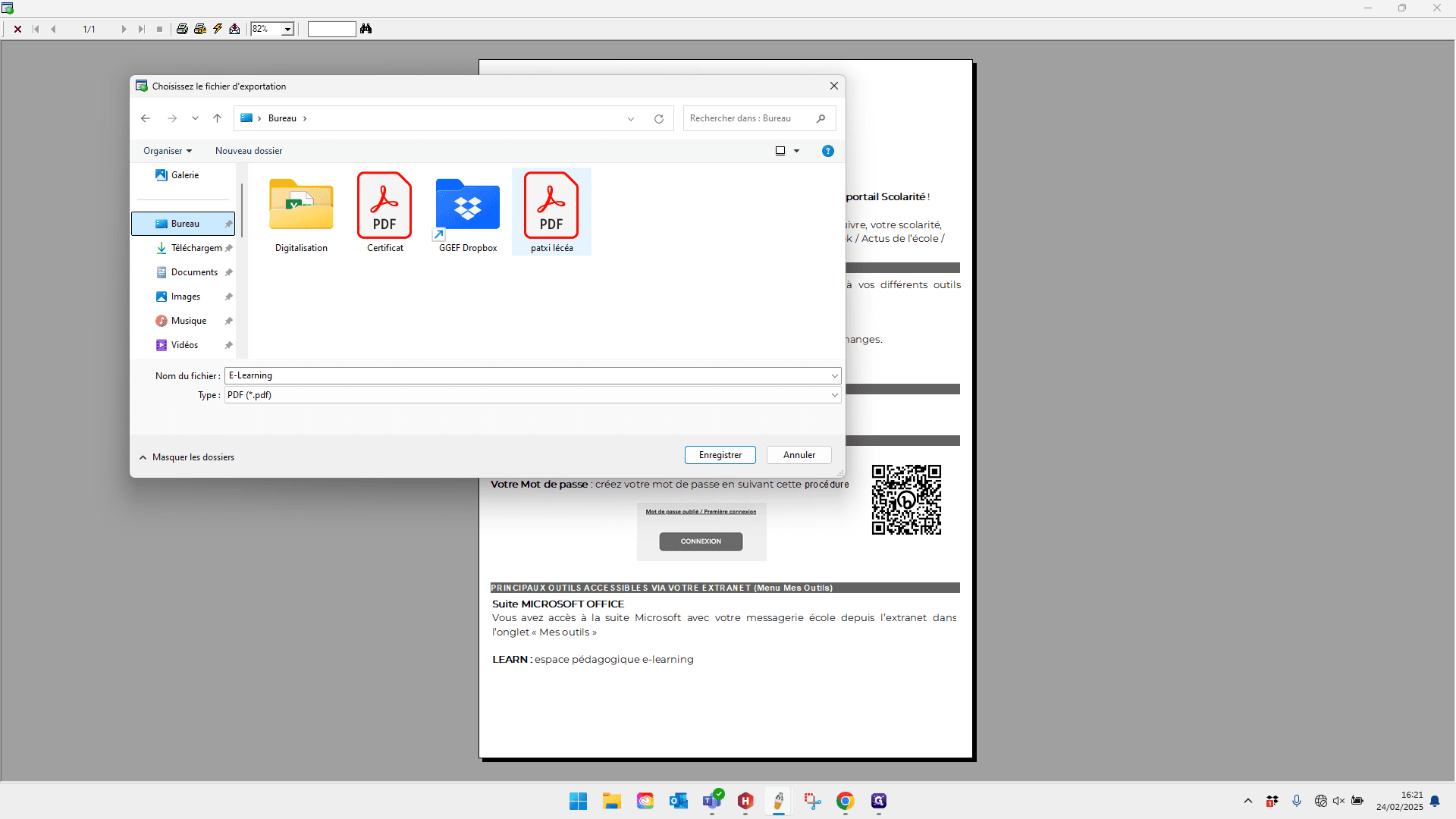 Step #18: Cliquez sur "PDF"