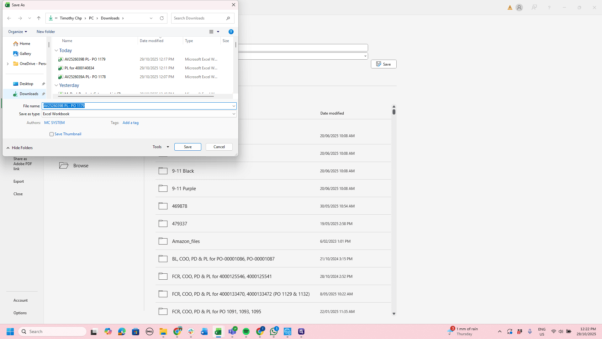 Step #36: Click on "Downloads"
