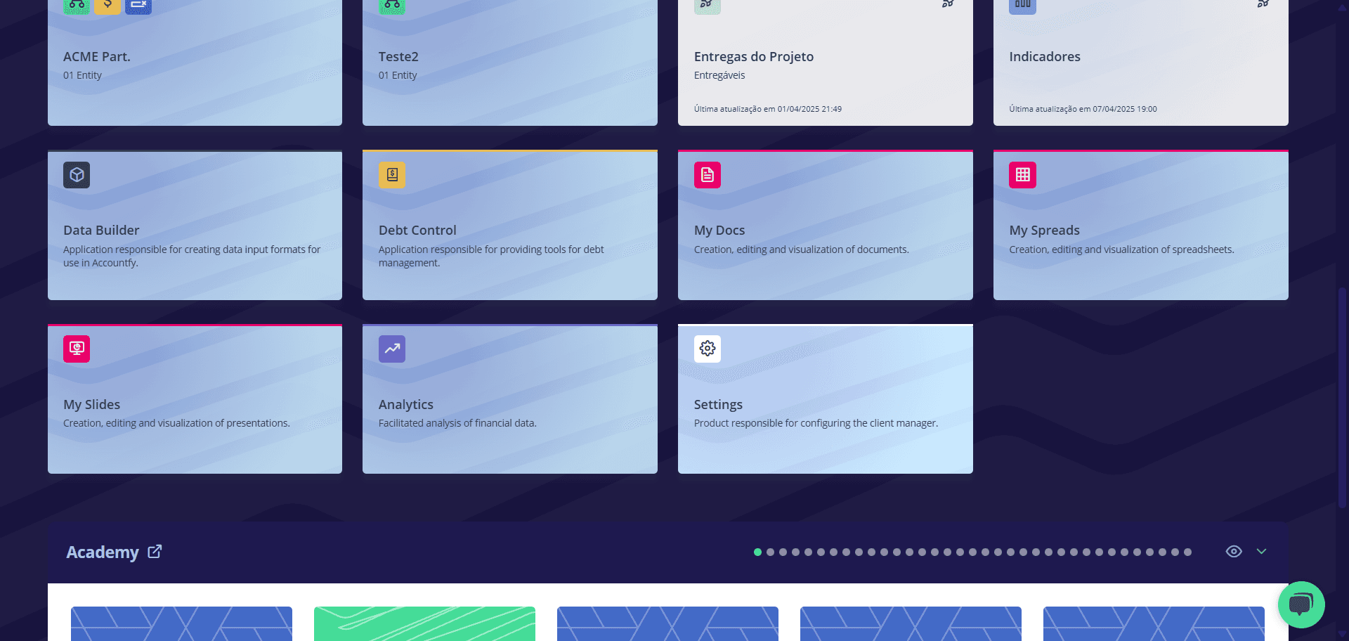 Step #1: Acesse as Configurações na tela inicial