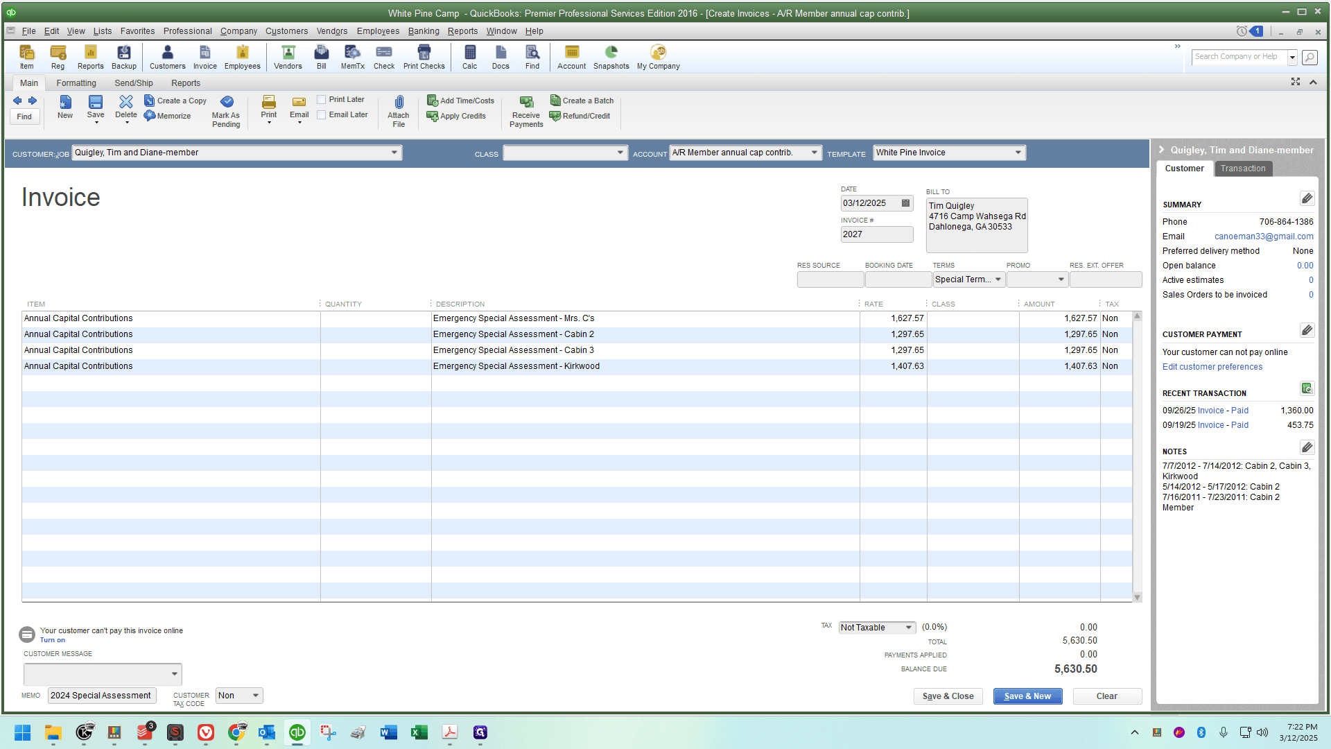 Step #32: I will highlight Mrs. Coolidge's rate and delete it.