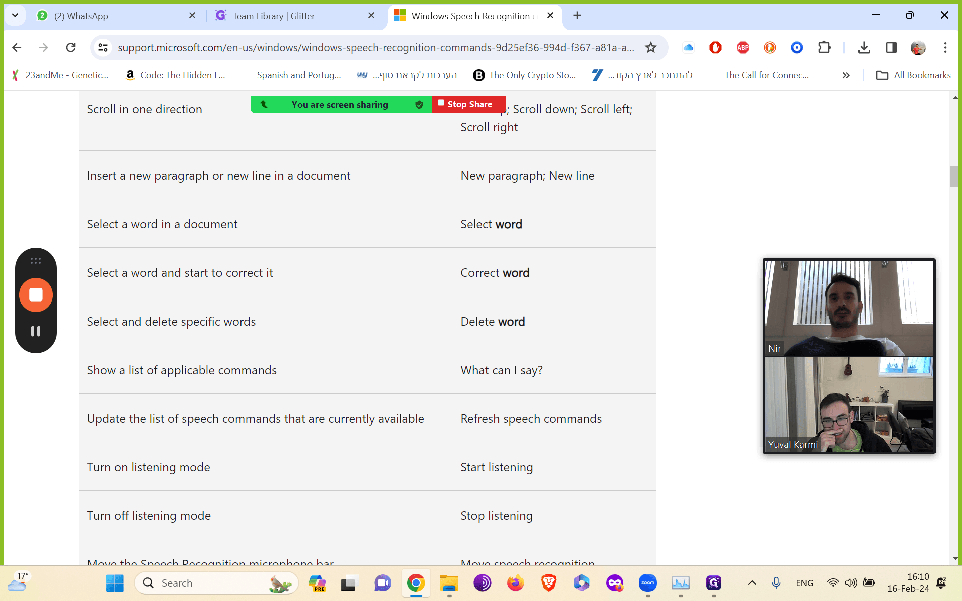 Step #6: Click "Select a word and start to"