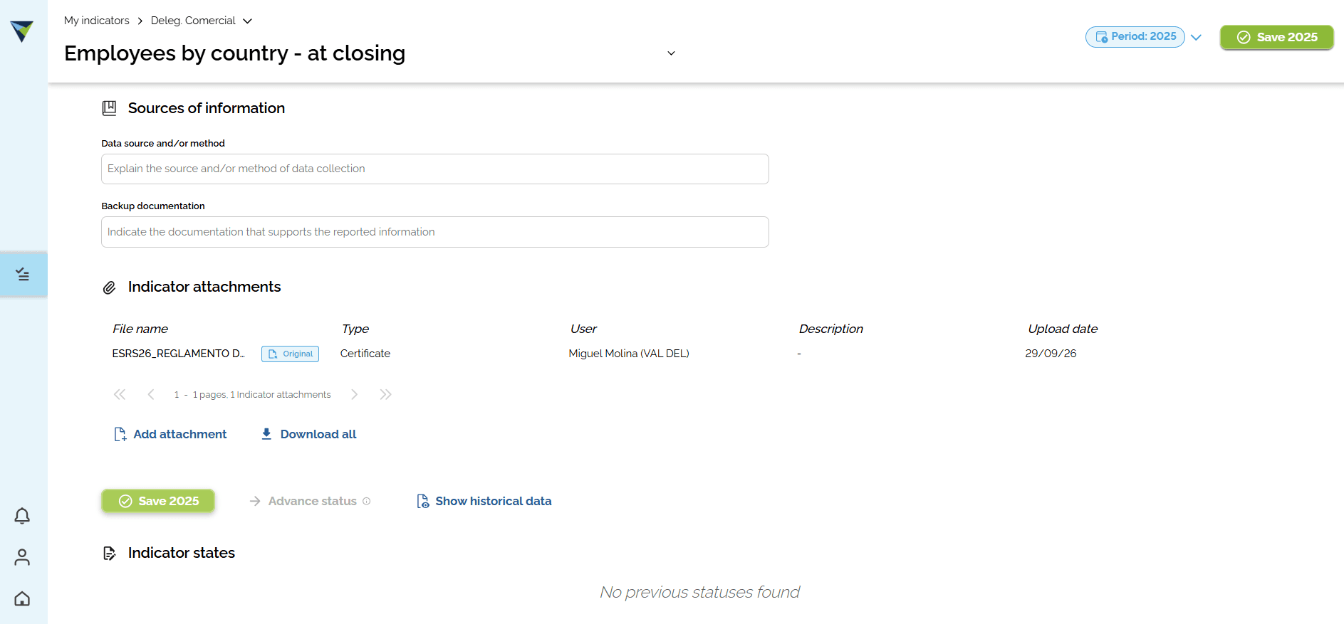 Step #6: Finally, click "Save" so the data is recorded correctly.