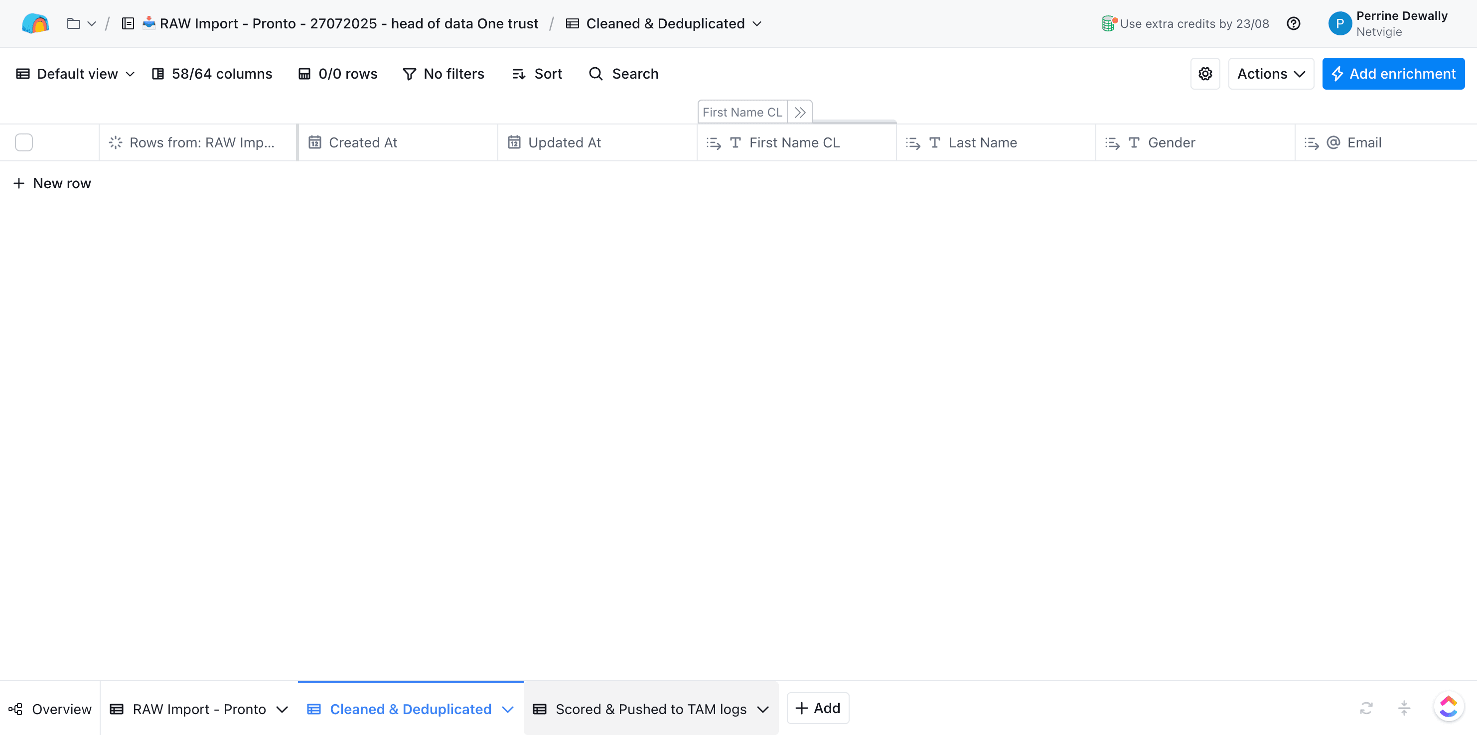 Step #19: Cliquez sur "Scored & Pushed to TAM logs ✓"