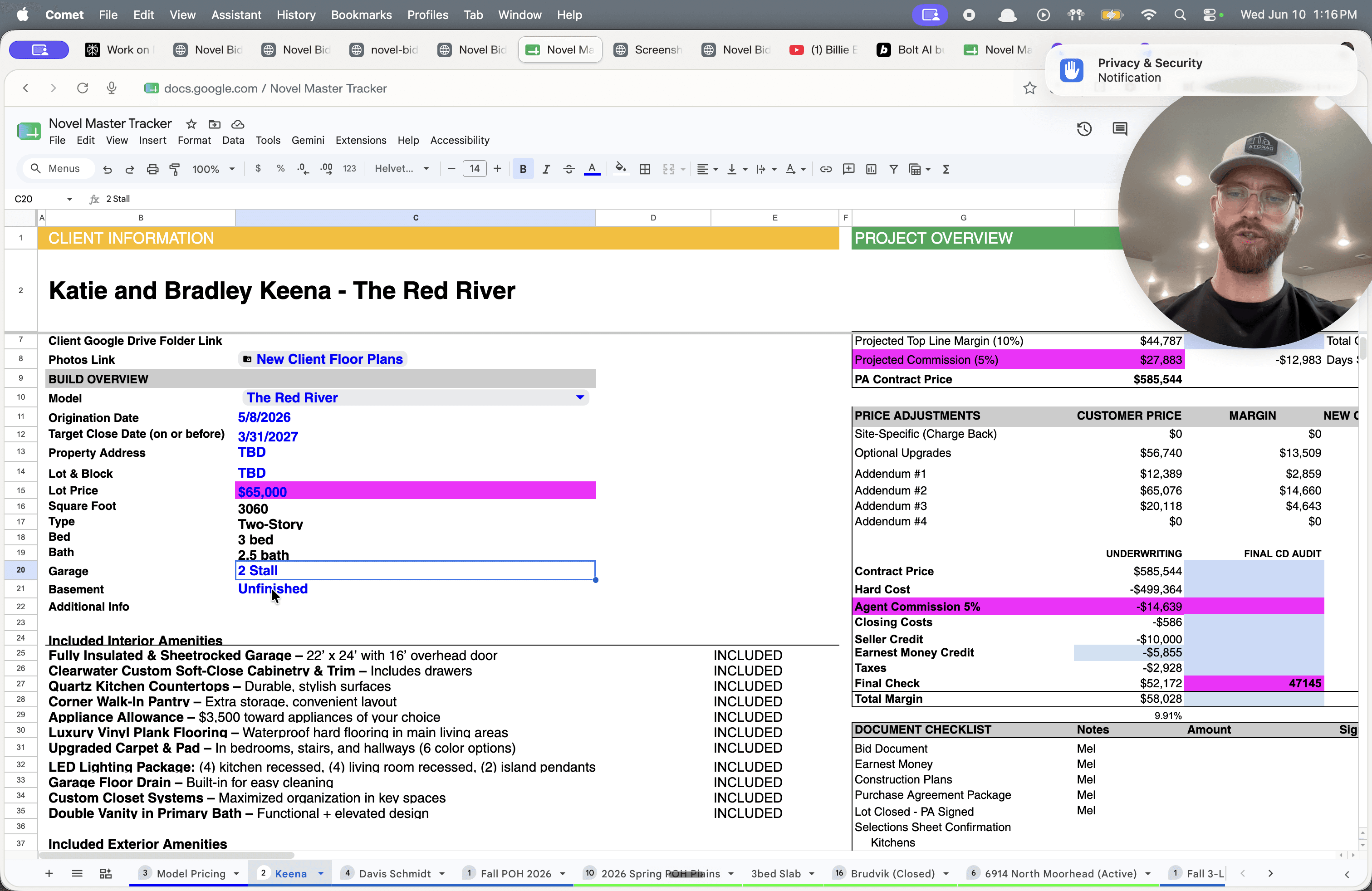 Step #7: Choose the basement completion status from the dropdown.